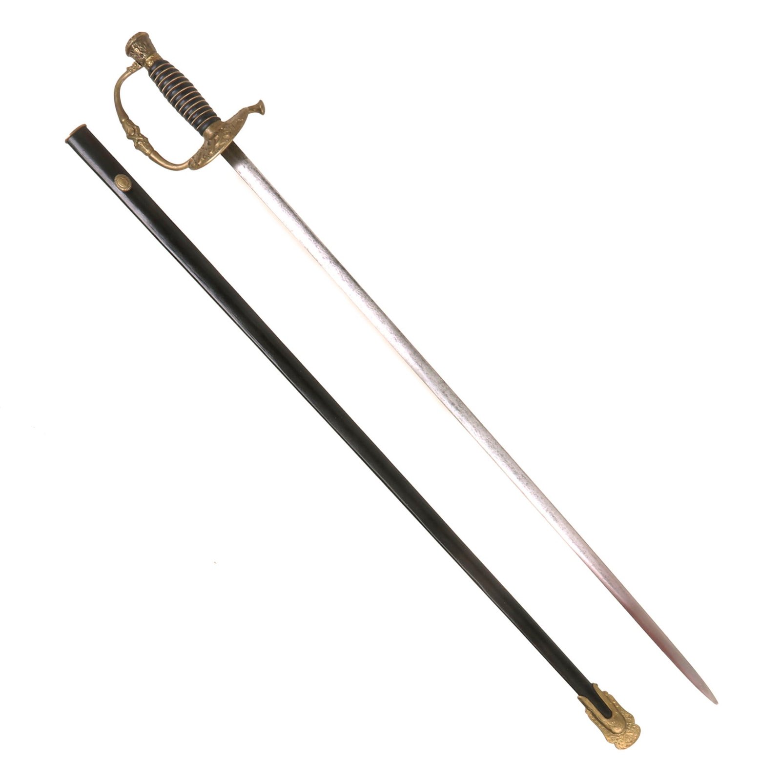 Buy Original U.S. Grand Army of the Republic M1860 Officer Sword with Scabbard - Restored | Original Firearms Antique For Sale