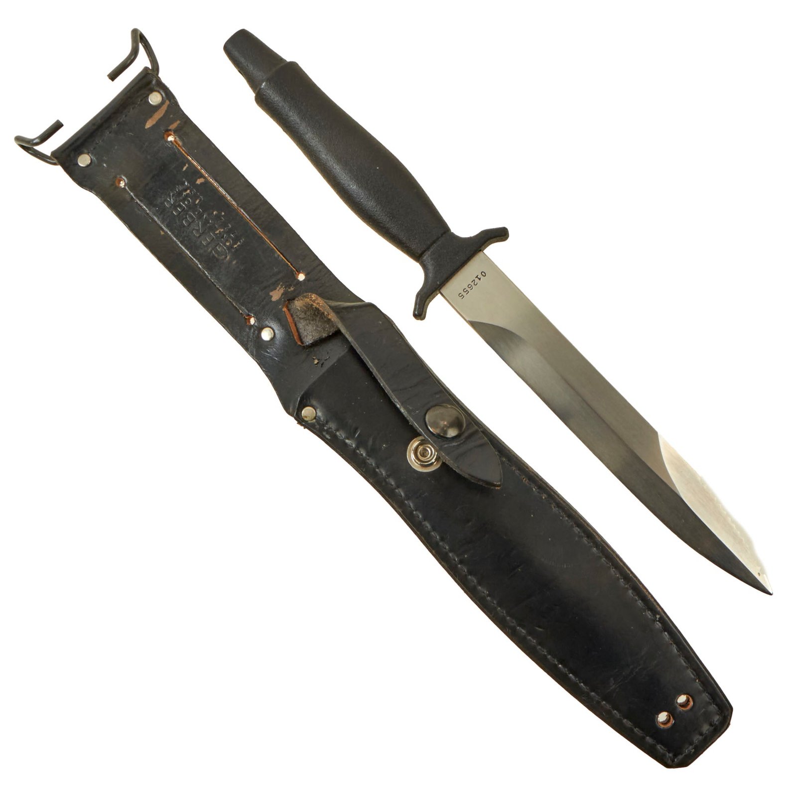 Buy Original U.S. Cold War Era Gerber MkII Fighting Survival Knife with Scabbard - Serial 012655, Made in 1977 | Original Firearms Antique For Sale