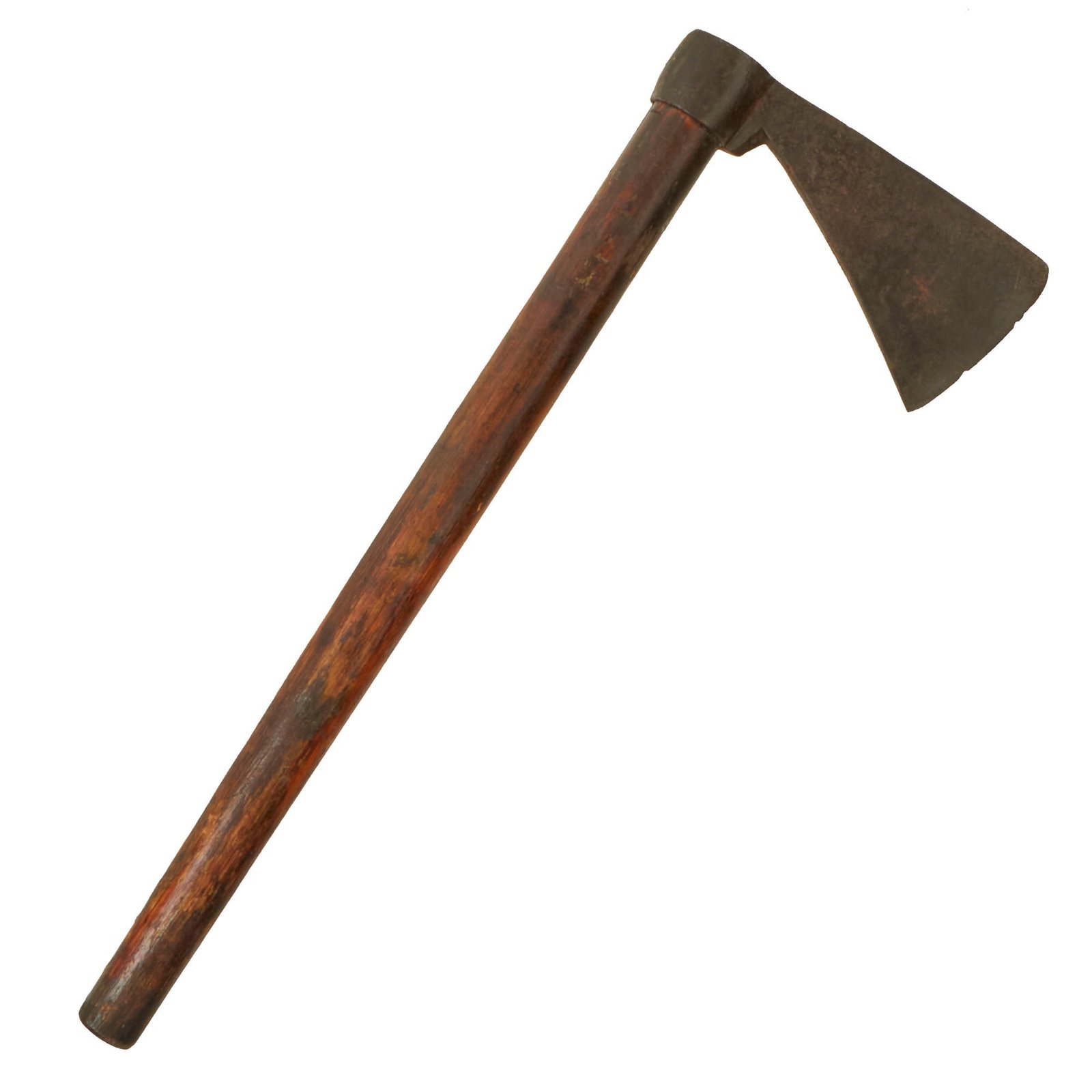 Buy Original U.S. / British Early Revolutionary War era Colonial Blacksmith Hand Forged Trade Tomahawk With Maker Marking - M.A.P. | Original Firearms Antique For Sale
