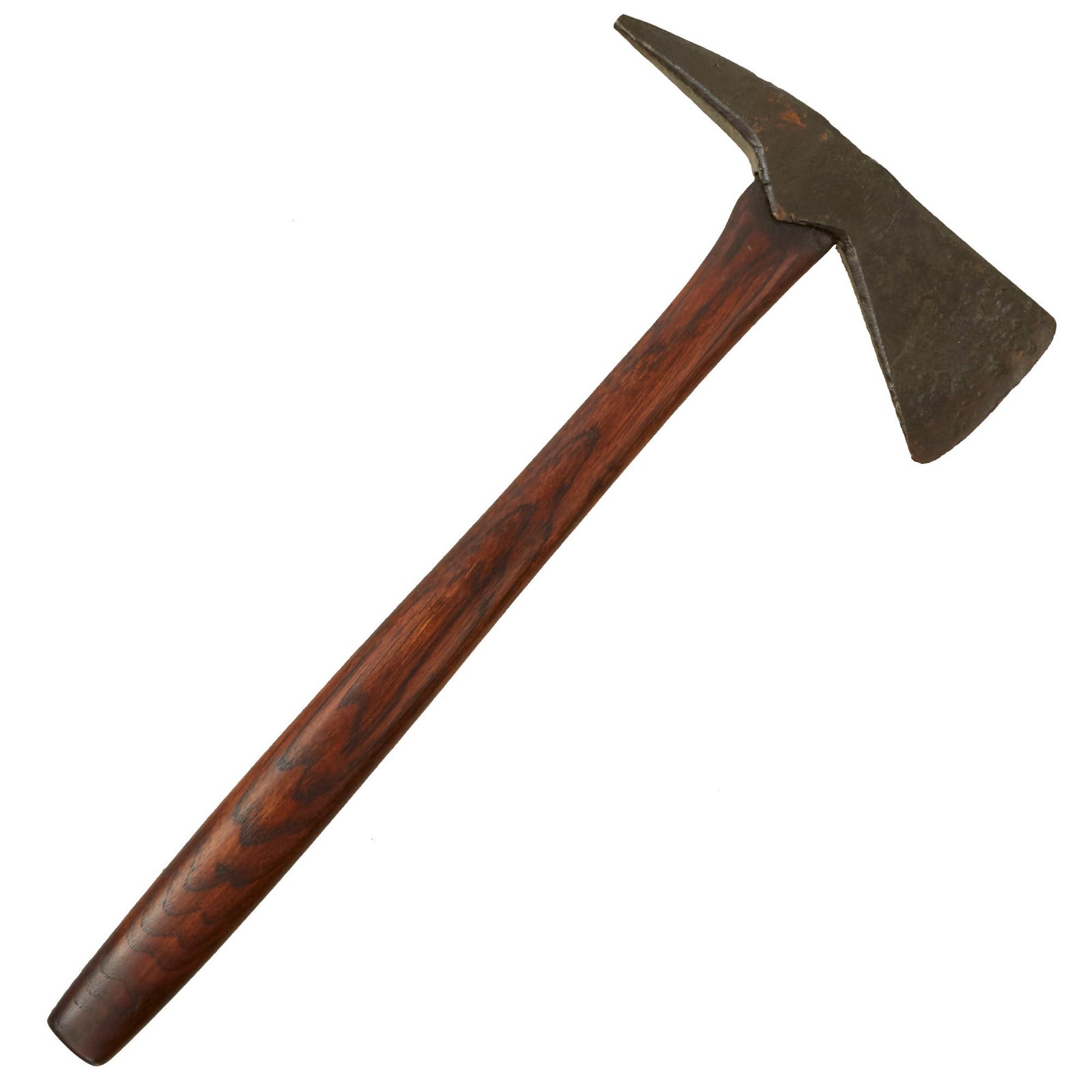 Buy Original U.S. / British Early Revolutionary War era Colonial Blacksmith Hand Forged Trade Tomahawk & Shaft | Original Firearms Antique For Sale