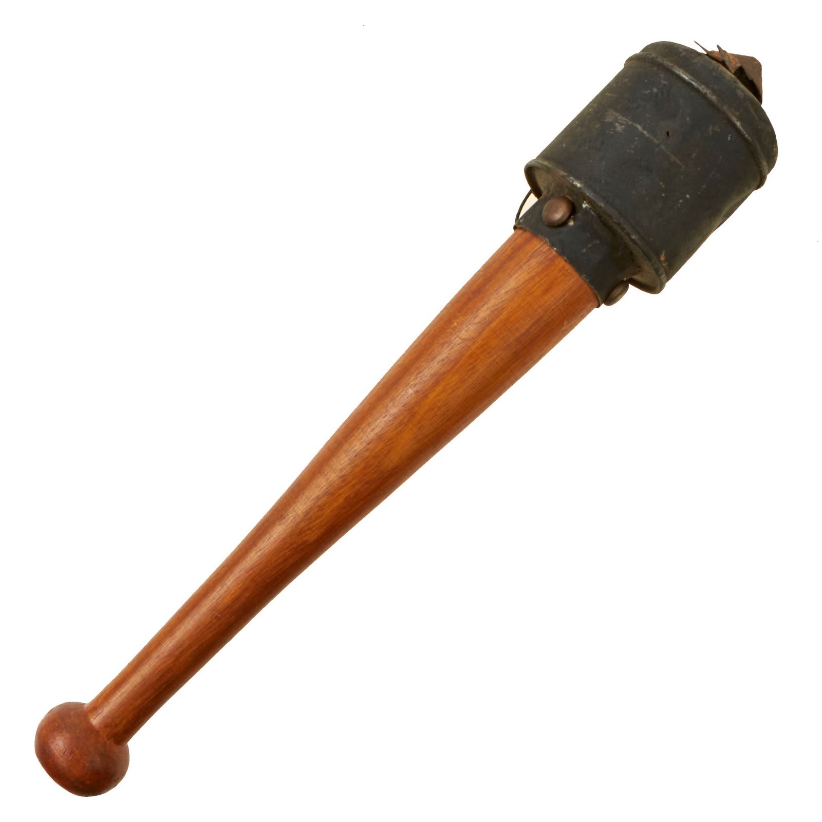 Buy Original Italian WWII Excelsior-Thevenot P2 "Ballerina" Stick Fragmentation Grenade - Reshafted - Inert | Original Firearms Antique For Sale