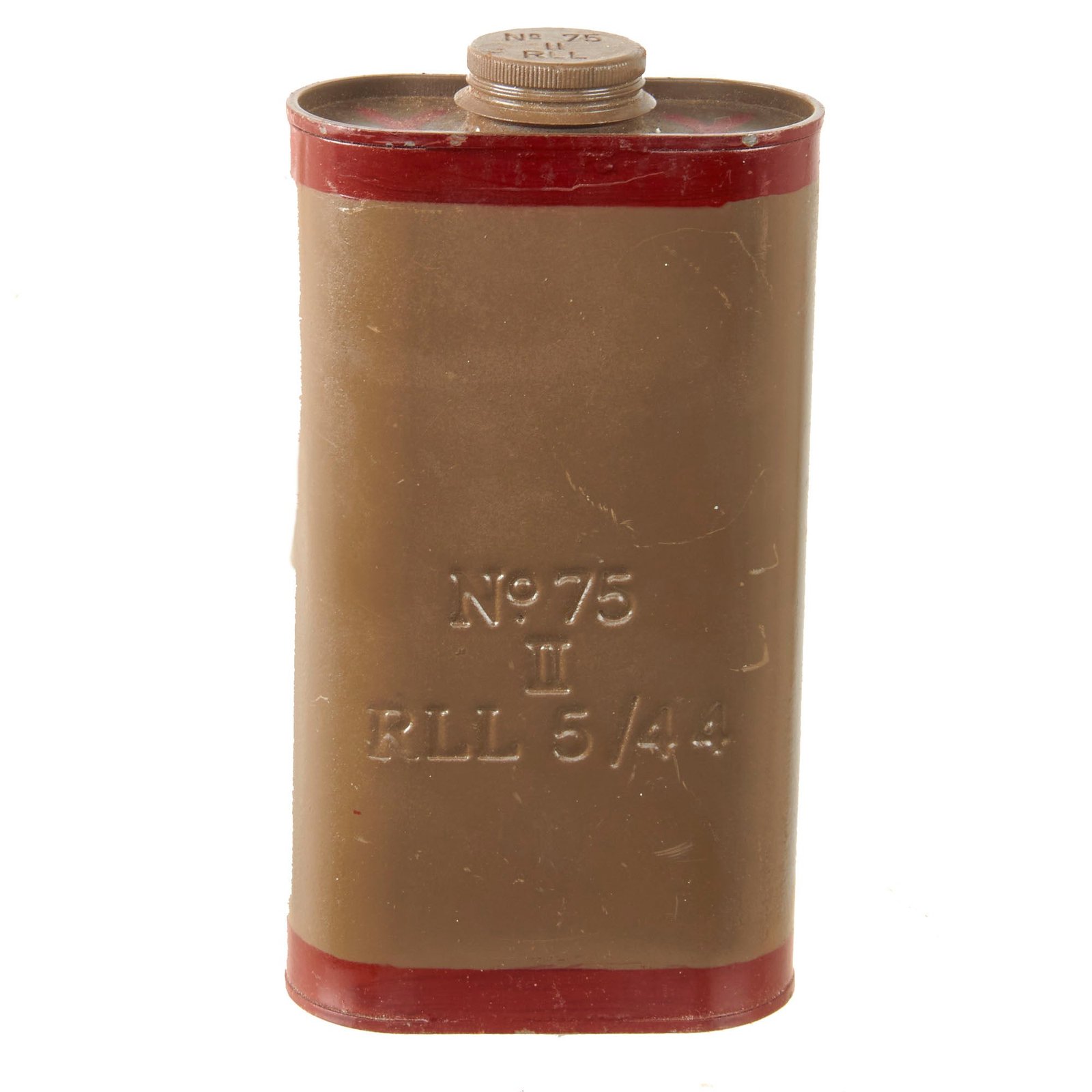 British WWII No. 75 Anti-Tank Hawkins Mine As Used By U.S. Airborne Forces - Inert