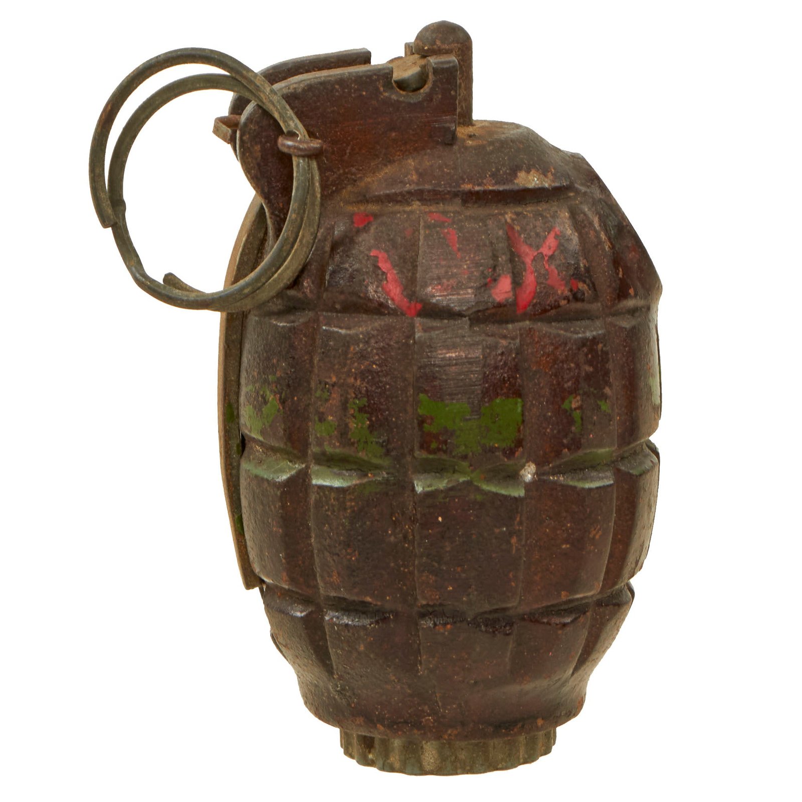 Buy Original British WWII MIlls Bomb No. 36M MKI Grenade by Davis & Brocklesbury of Manchester - Dated 1944 | Original Firearms Antique For Sale