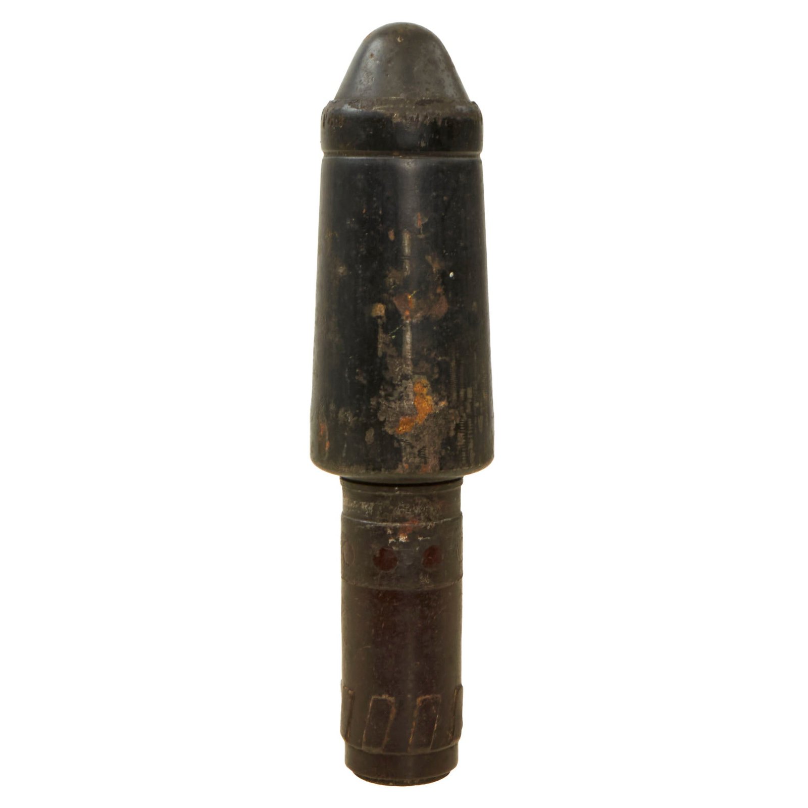Buy Original German WWII Inert 98k Rifle Schießbecher Anti-Tank Grenade - Große Gewehrpanzergranate | Original Firearms Antique For Sale