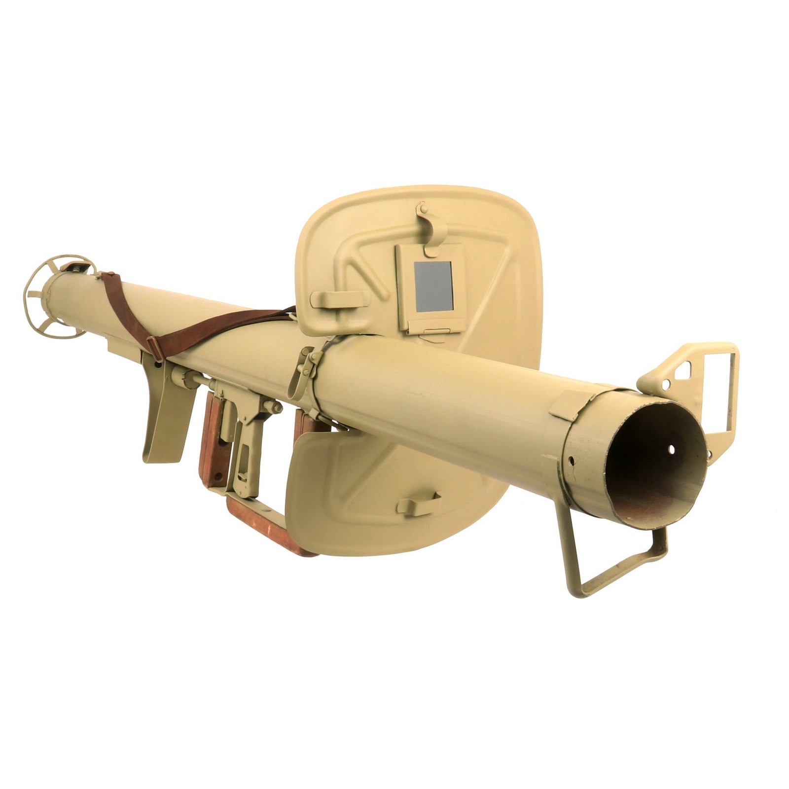 Buy Original German WWII Panzerschreck RPzB 54 Inert Anti-Tank Rocket Launcher by Schricker & Co. with Replica Shield - Serial 920 | Original Firearms Antique For Sale