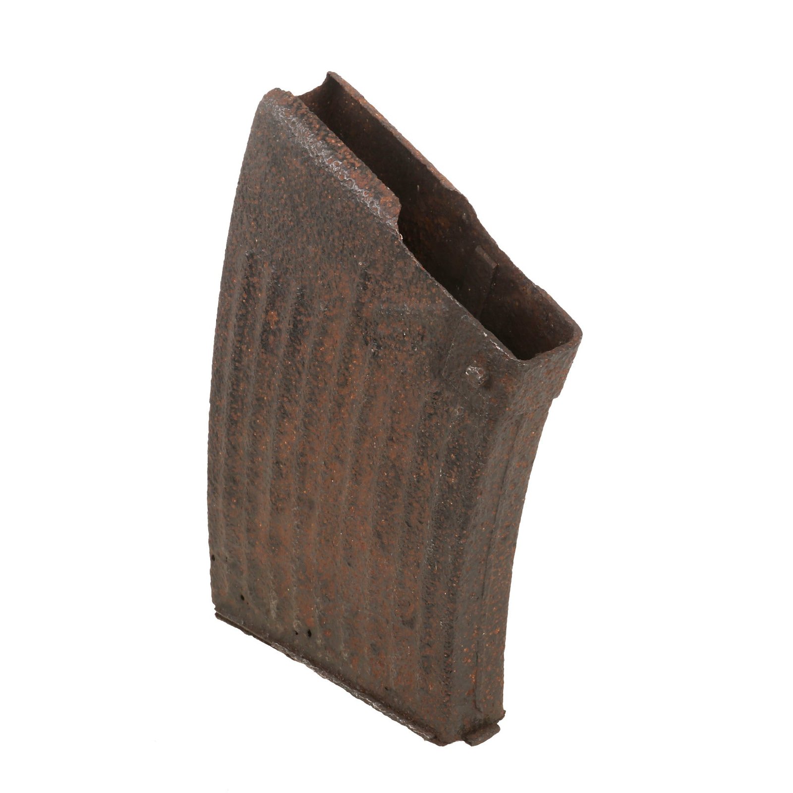 Buy Original German WWII Battlefield "Dug Up" Relic Flak 38 Anti-Aircraft Gun 20 mm Magazine with Photo Print - Flakvierling 38 | Original Firearms Antique For Sale