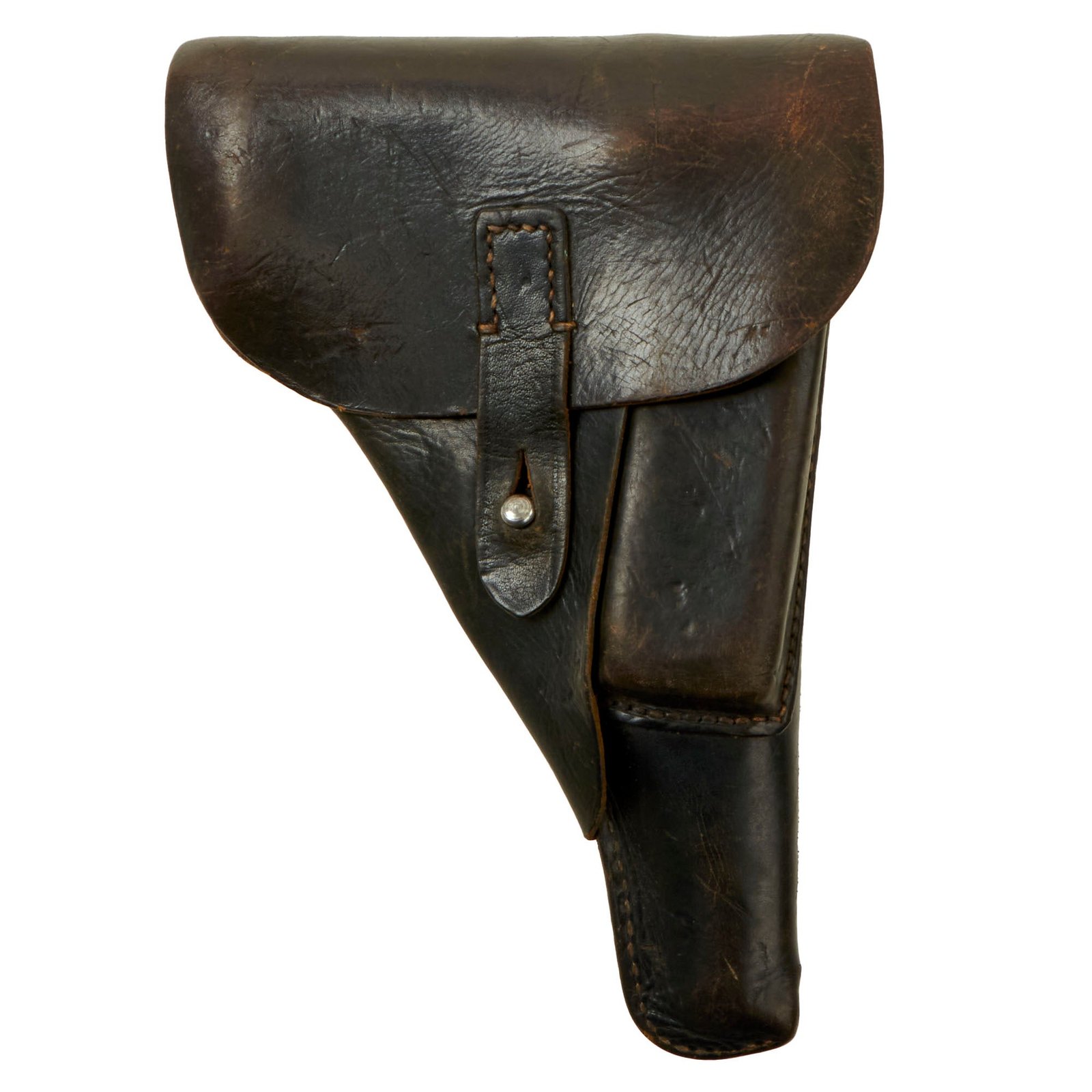 Buy Original German WWII Walther P38 Black Leather Softshell Holster by Gustav Sudbrack of Bielefeld - Pistole 38 | Original Firearms Antique For Sale