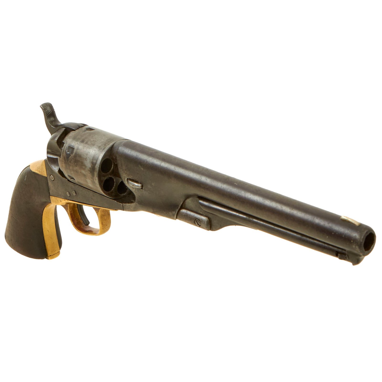 Buy Original U.S. Civil War Colt Model 1861 Navy .36cal Percussion Revolver made in 1862 - Serial No. 7493 | Original Firearms Antique For Sale
