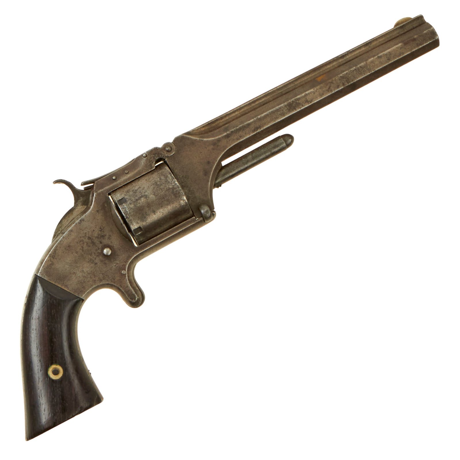 Buy Original U.S. Civil War Smith & Wesson Model 2 Army .32cal Revolver with 6" Barrel - Matching Serial 4638 | Original Firearms Antique For Sale