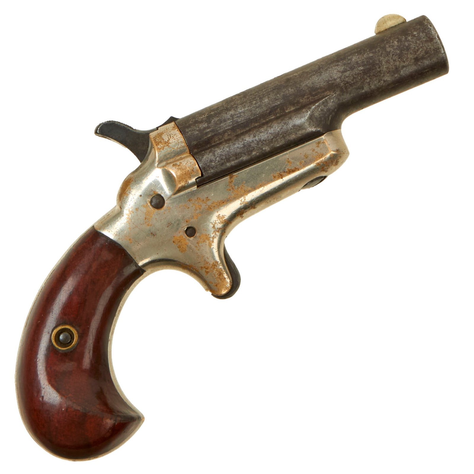 Buy Original U.S. Colt 3rd Model "Thuer" Single Shot Derringer in .41 Caliber Rimfire - Matching Serial 17111 | Original Firearms Antique For Sale