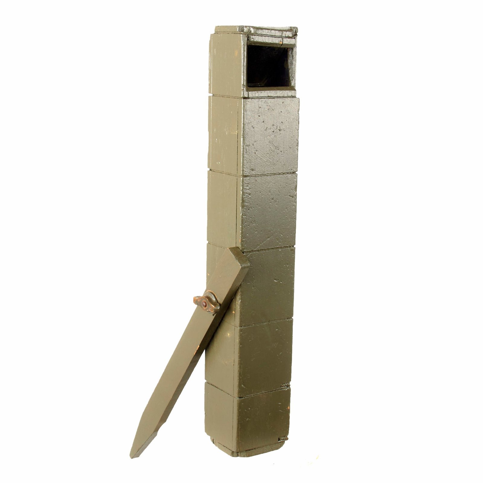 Original U.S. WWI Wooden Trench Periscope - Repainted