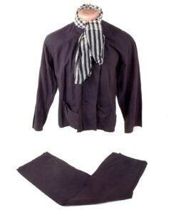 Original U.S. Vietnam War VietCong Black Pajamas Uniform Set - Shirt and Pants with Scarf - Vietnam Veteran Bringback