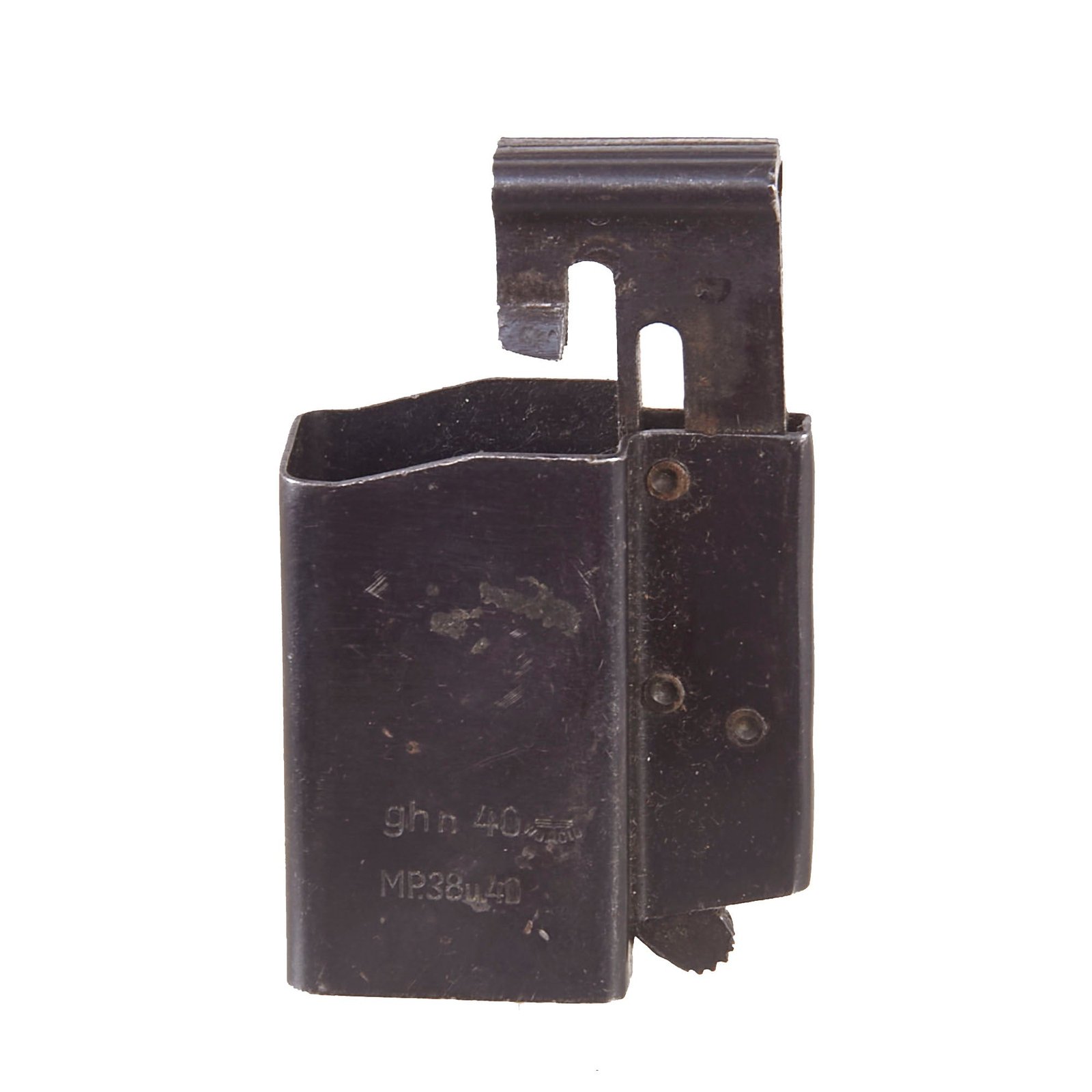 Buy Original German WWII MP 38/40 SMG Magazine Loader by Carl Ullrich & Co. (ghn) - Dated 1940 | Original Firearms Antique For Sale