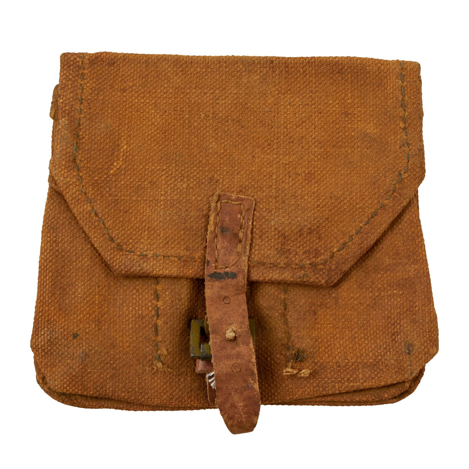 Buy Original Soviet WWII F1 Grenade Pouch with Functional Closure Strap & Buckle | Original Firearms Antique For Sale