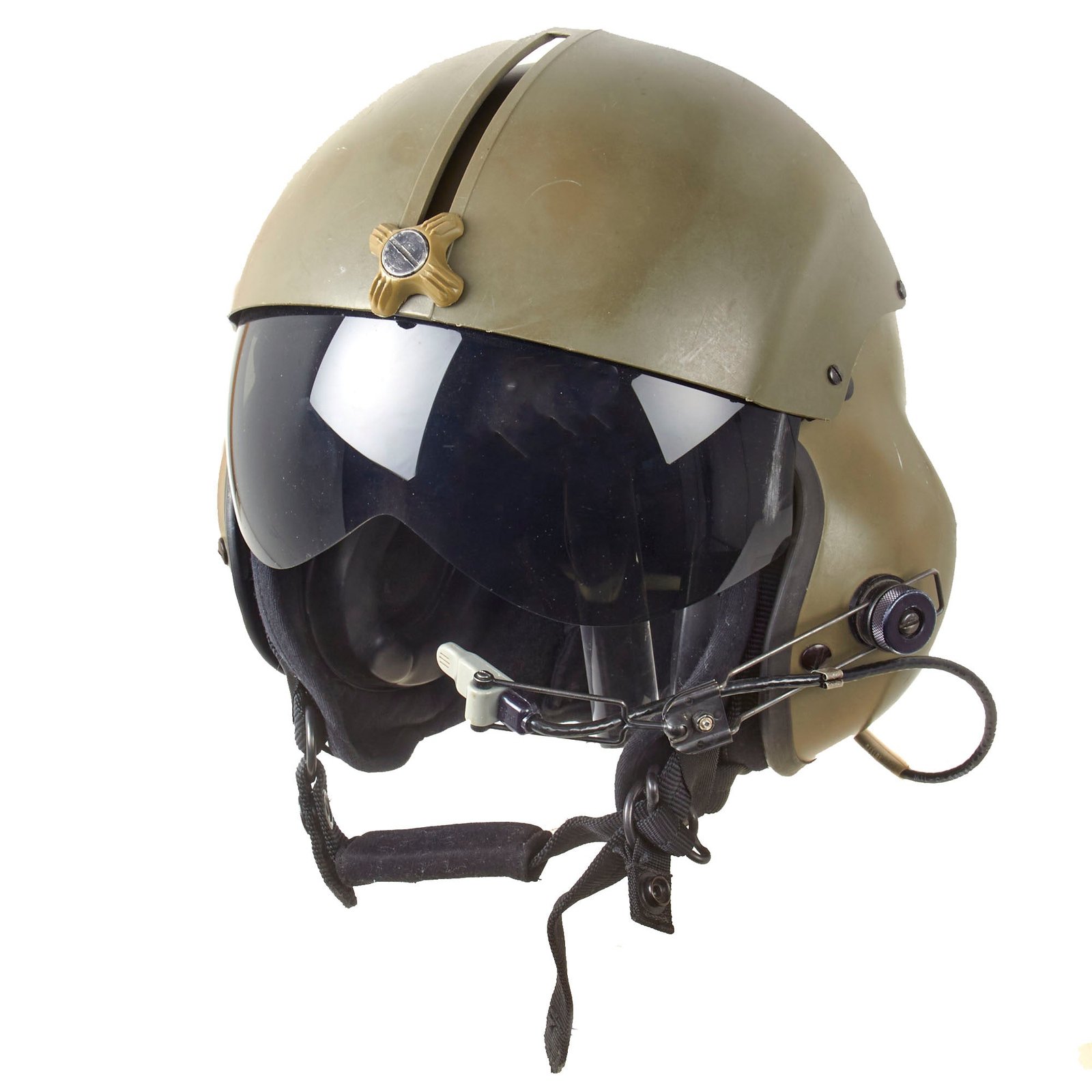 Original U.S. Vietnam War Era Helicopter Pilot Astrocom SPH-4 Helmet - Dated 1978 - Size Regular