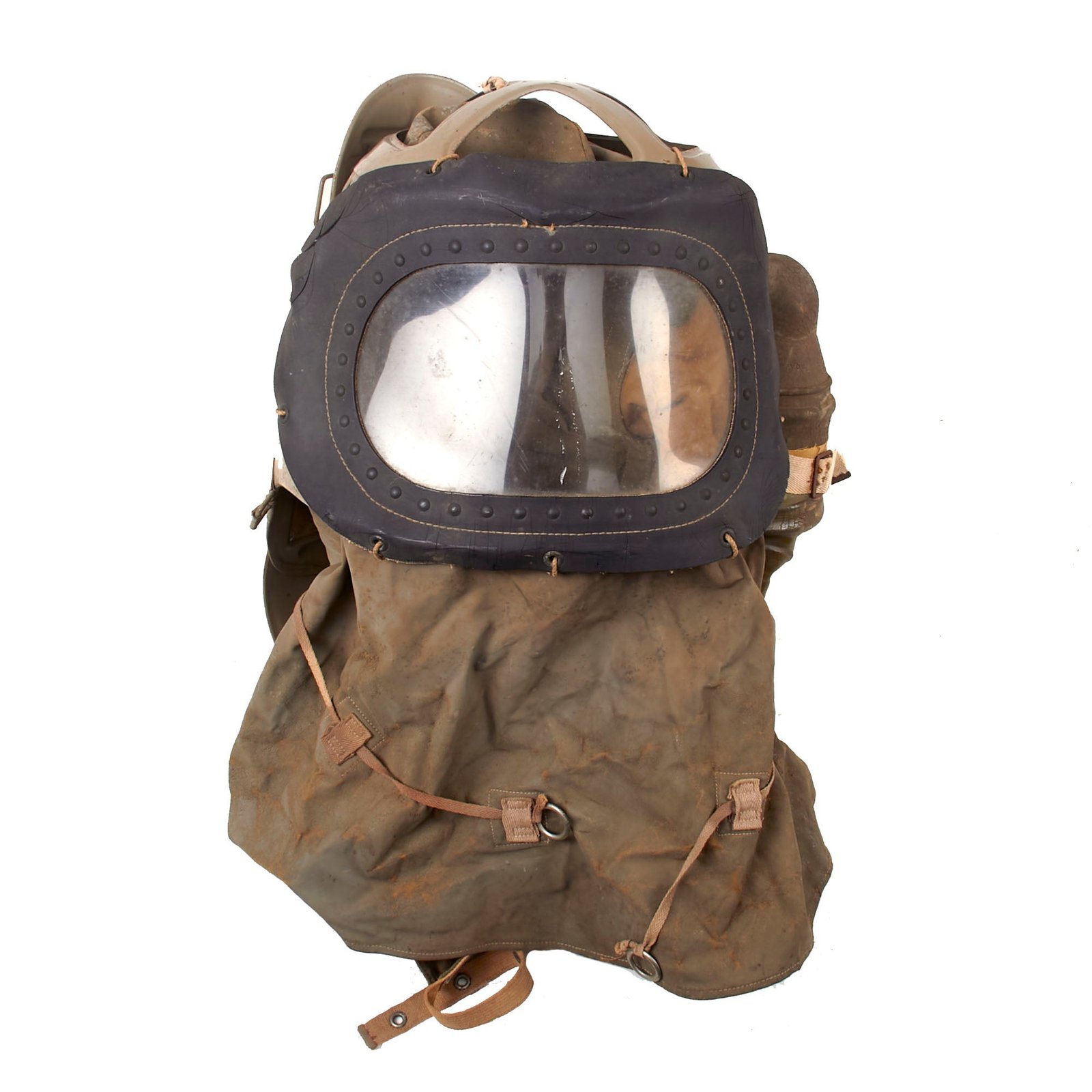 Buy Original British WWII Homefront Baby Infant Gas Mask - Dated 1939 | Original Firearms Antique For Sale