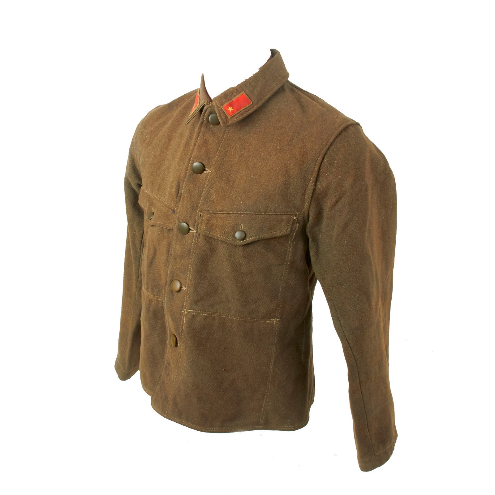Buy Original Japanese WWII Late War Enlisted Man’s Wool Tunic - 2nd Class Private | Original Firearms Antique For Sale