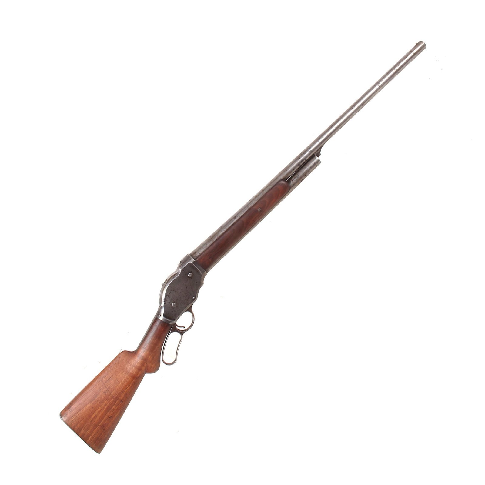 Buy Original U.S. Winchester Model 1887 Lever Action 12ga. Shotgun with 30" Barrel Made in 1887 - First Year of Production - Serial 4458 | Original Firearms Antique For Sale