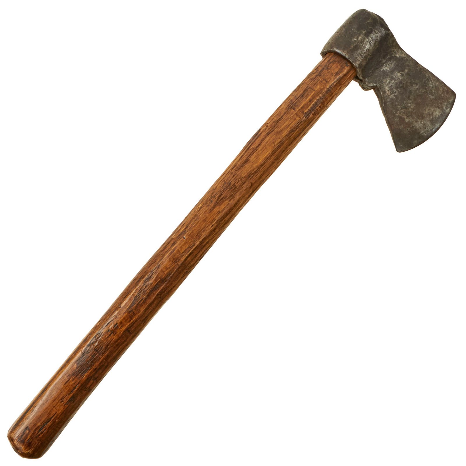 Buy Original U.S. / British Colonial Era Blacksmith Hand Forged Trade Tomahawk & Shaft | Original Firearms Antique For Sale