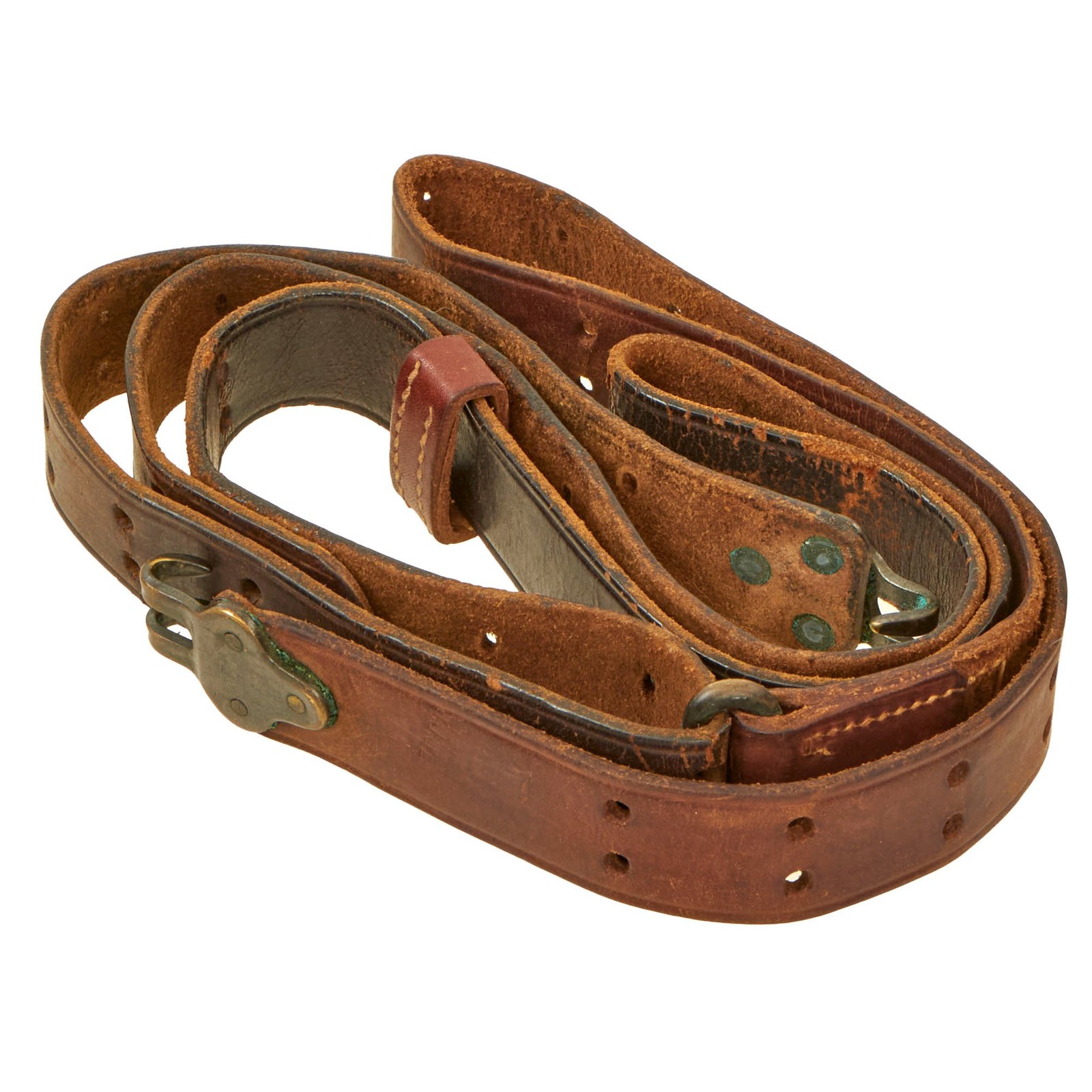 Buy Original U.S. WWI M1907 Pattern 1903 Springfield Rifle Leather Sling | Original Firearms Antique For Sale