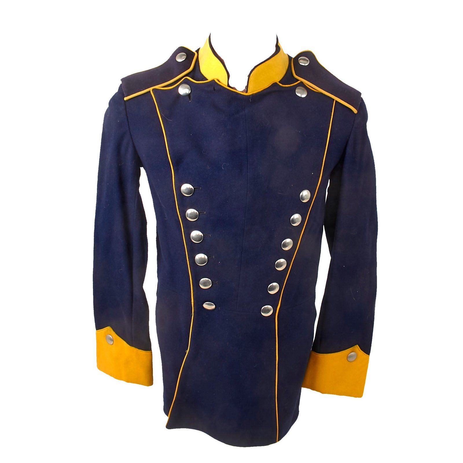 Buy Original Imperial German Pre-WWI Prussian Schleswig-Holstein Uhlan Regiment Number 15 Ulanka Enlisted Tunic with Epaulettes | Original Firearms Antique For Sale