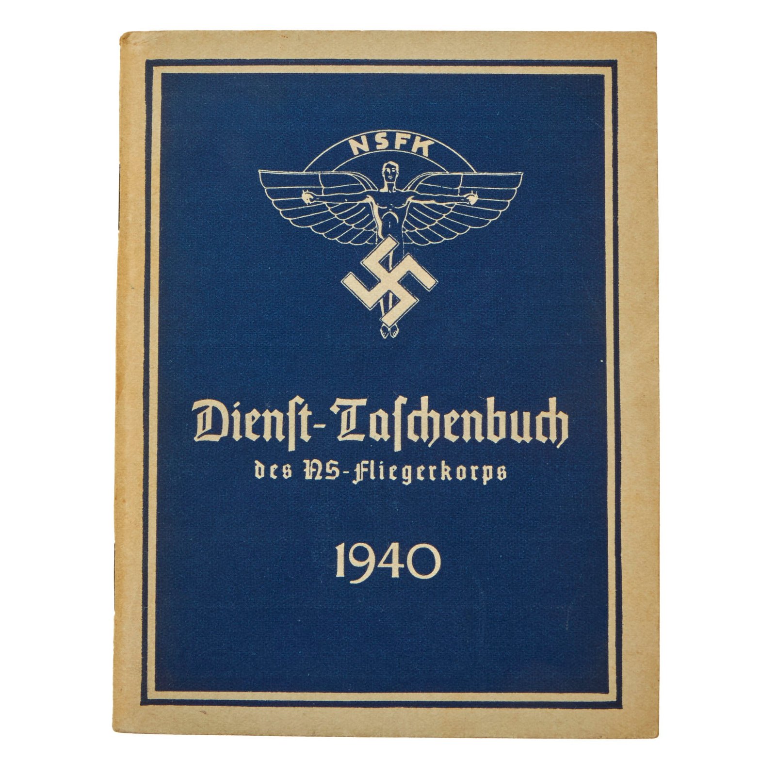 Buy Original German WWII 1940 Dated NSFK National Socialist Flying Corps Pocket Guidebook | Original Firearms Antique For Sale