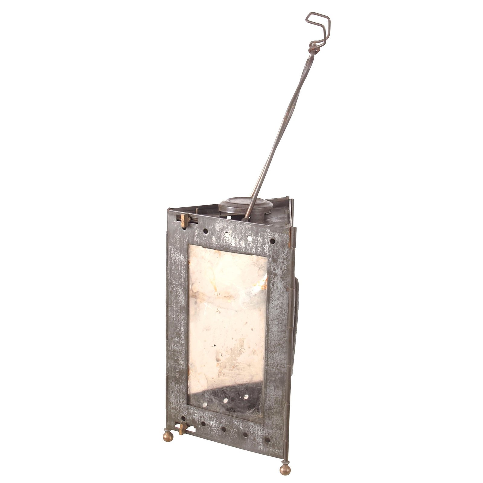 Buy Original French WWI Collapsible Folding Trench Candle Lantern | Original Firearms Antique For Sale