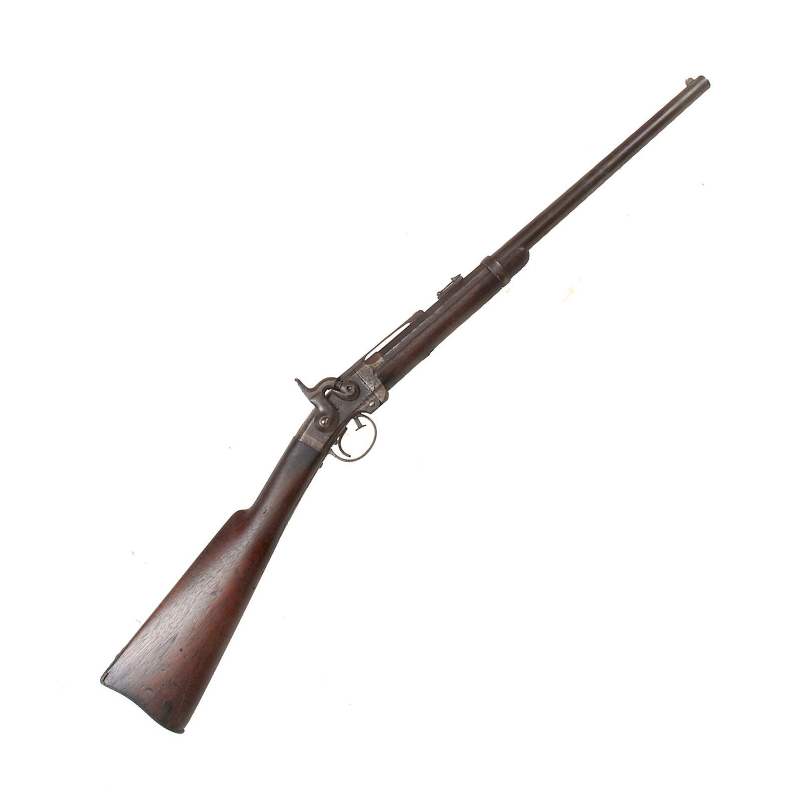 Buy Original U.S. Civil War Smith's 1857 Patent Saddle Ring Carbine by Massachusetts Arms Co. - Serial 18324 | Original Firearms Antique For Sale
