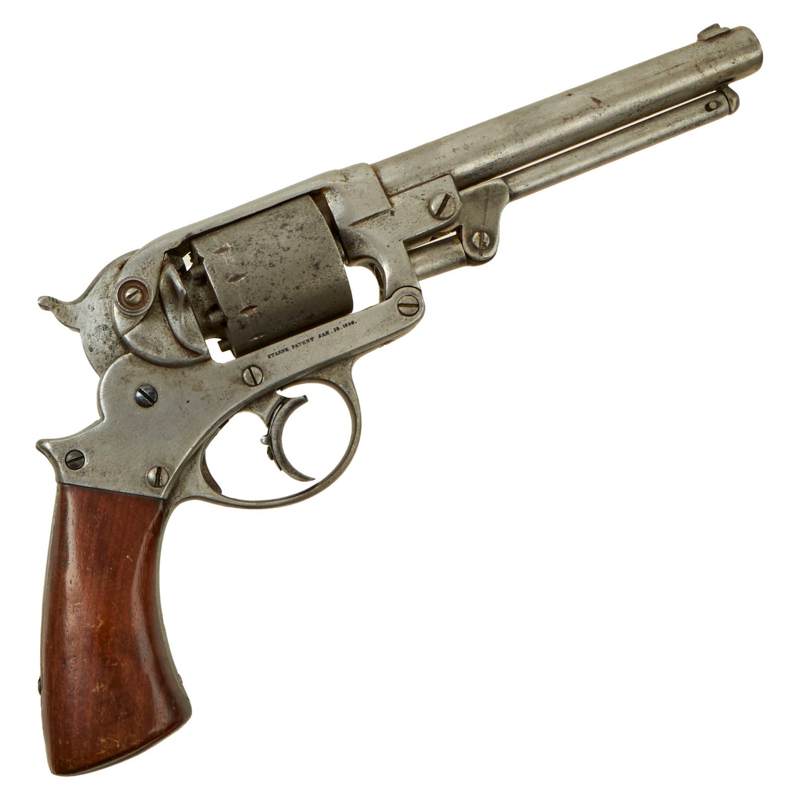Buy Original U.S. Civil War Starr Arms M1858 .44 Double Action Army Percussion Revolver - Serial 7205 | Original Firearms Antique For Sale