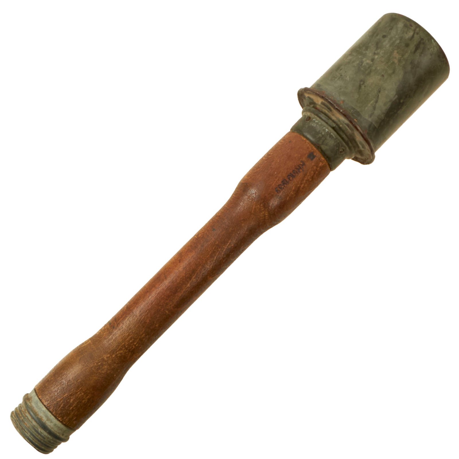 Buy Original German WWII M24 Inert Stick Grenade Stielhandgranate by Richard Rinker - Dated 1939 on Head & Shaft - Stielhandgranate | Original Firearms Antique For Sale