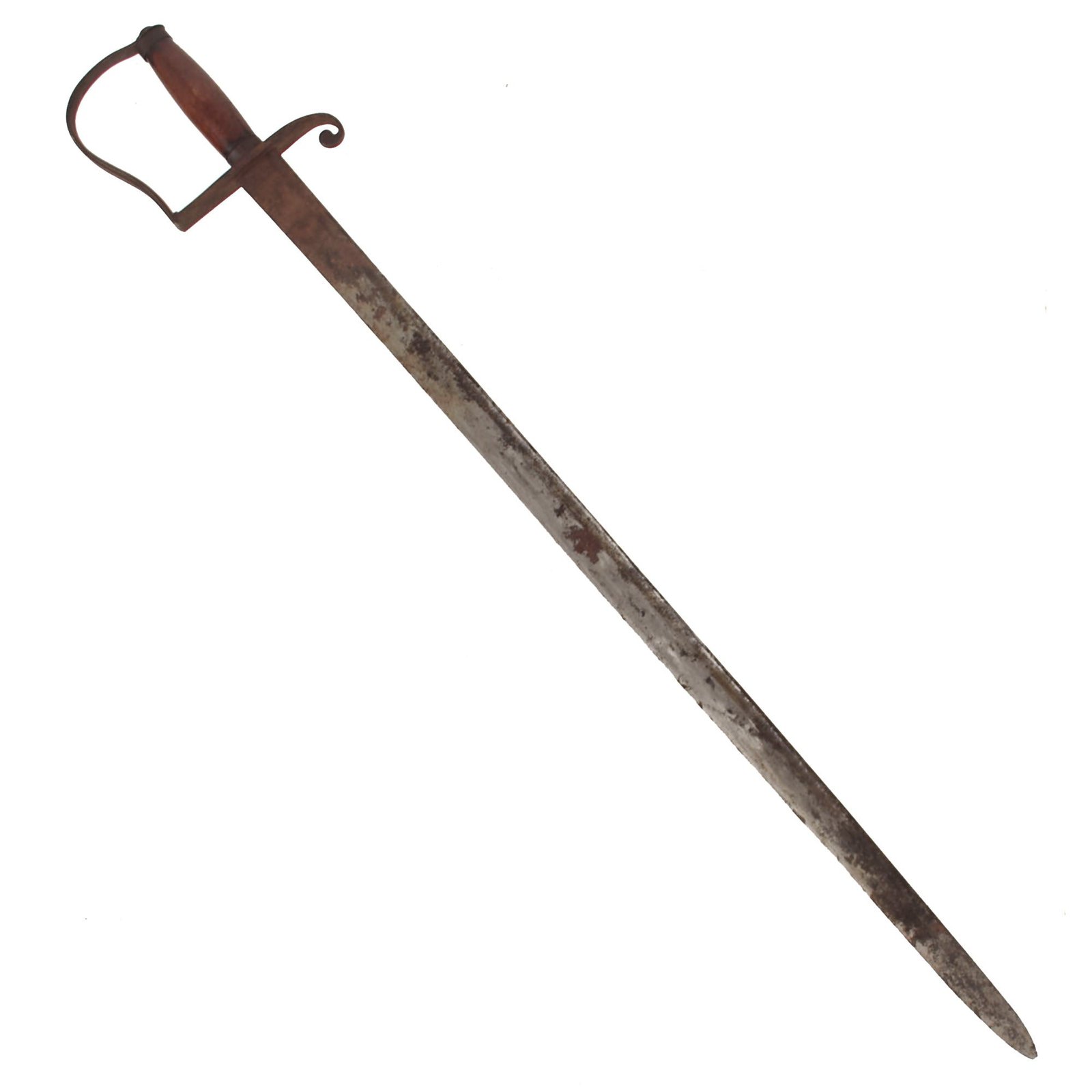 Buy Original American Revolutionary War Era Hanger Sword with British-Marked Blade | Original Firearms Antique For Sale