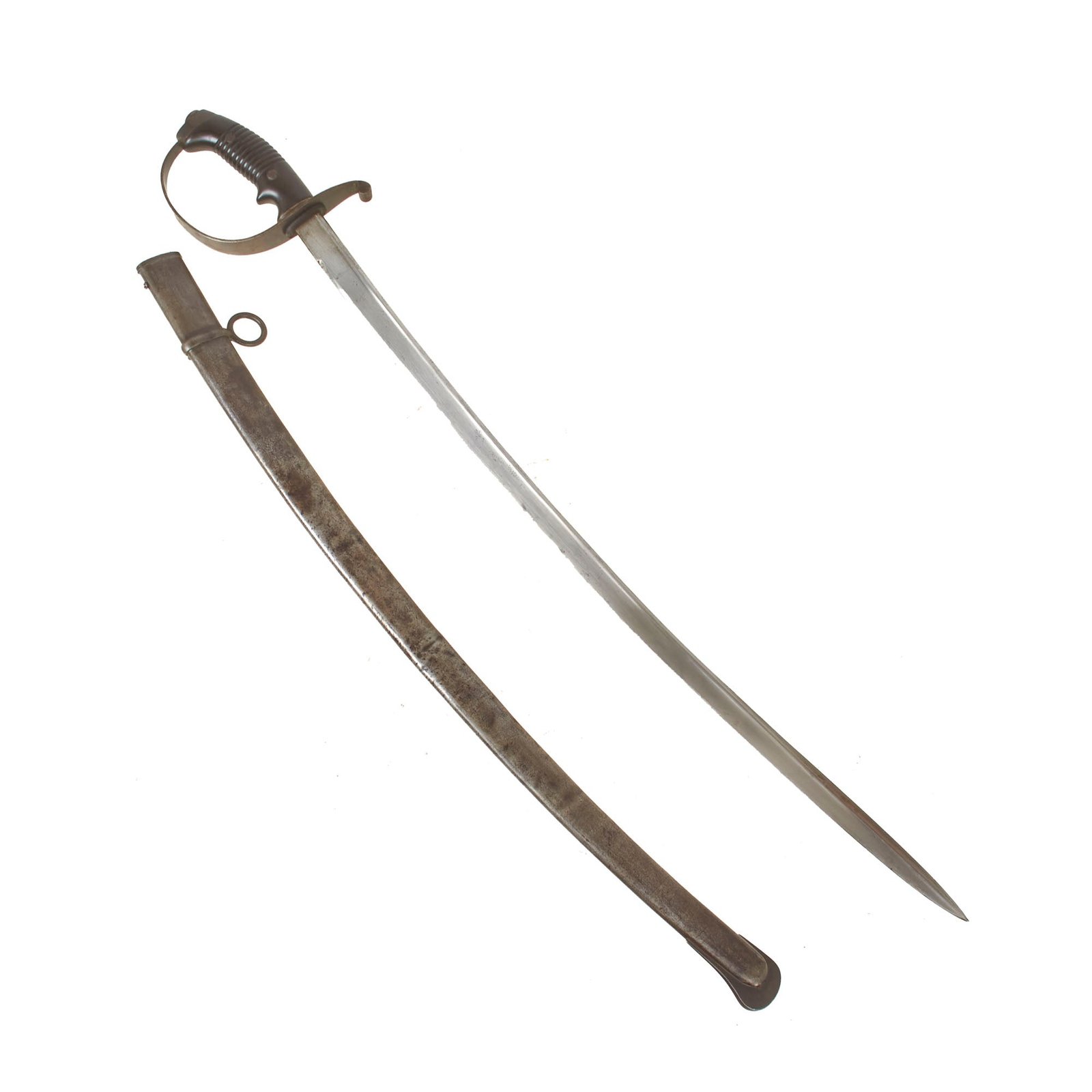 Buy Original Argentinian WWI Era German-Made Artillery / Cavalry Sword by Carl Eickhorn with Incorrect German Scabbard | Original Firearms Antique For Sale
