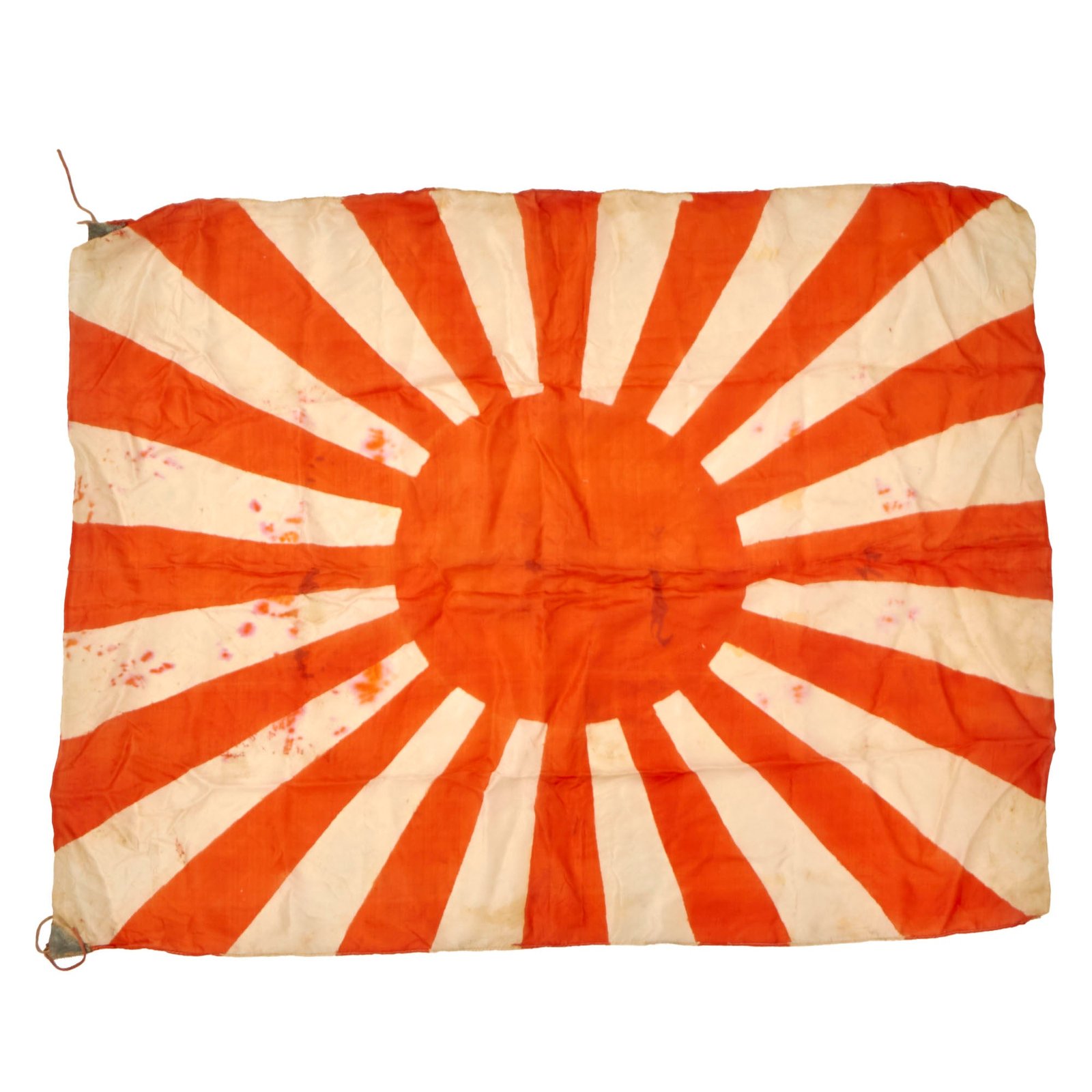 Buy Original Japan WWII Imperial Japanese Army Rising Sun Silk / Rayon War Flag - 28 x 36” | Original Firearms Antique For Sale