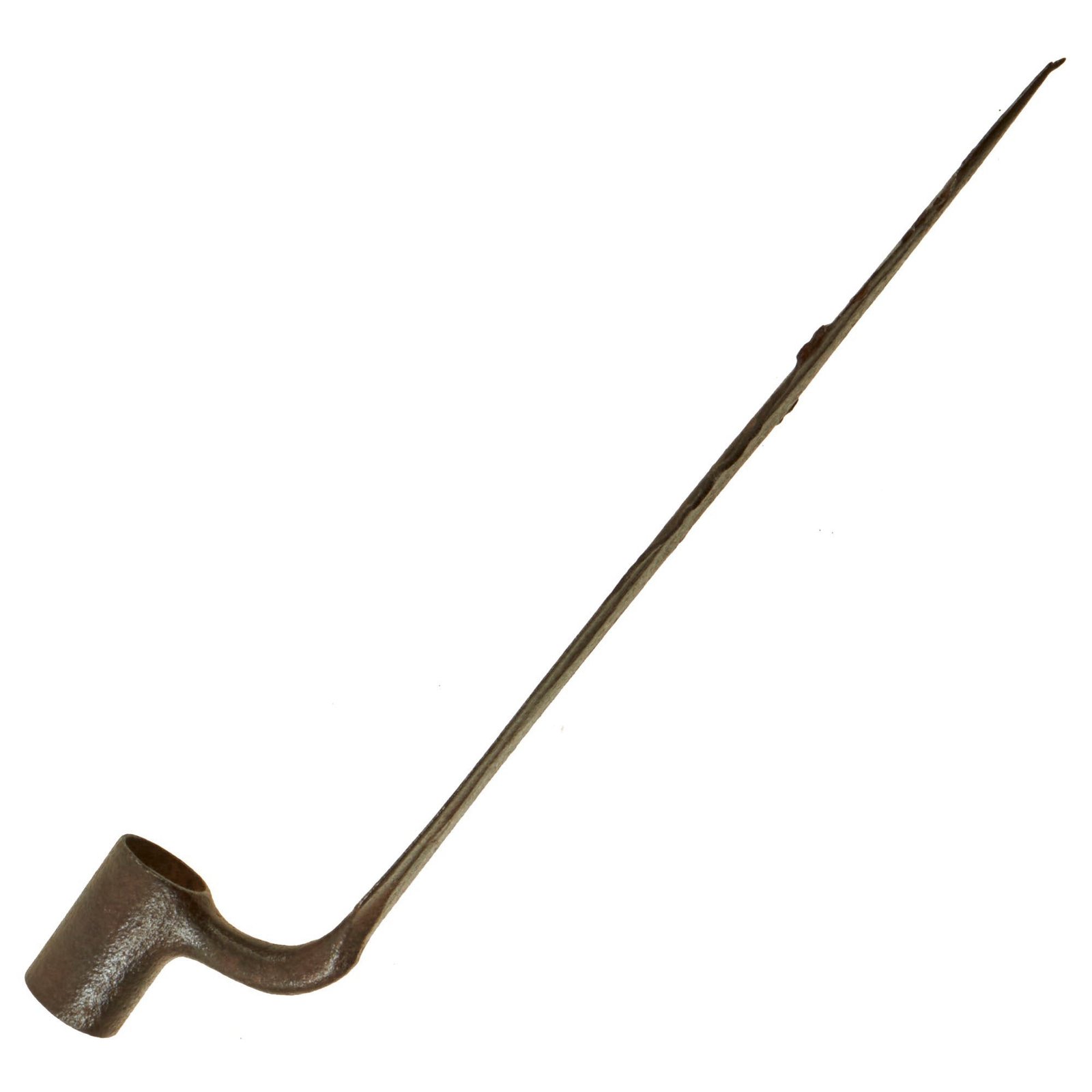 Buy Original U.S. Revolutionary War Crude Bladed Screw Socket Bayonet | Original Firearms Antique For Sale