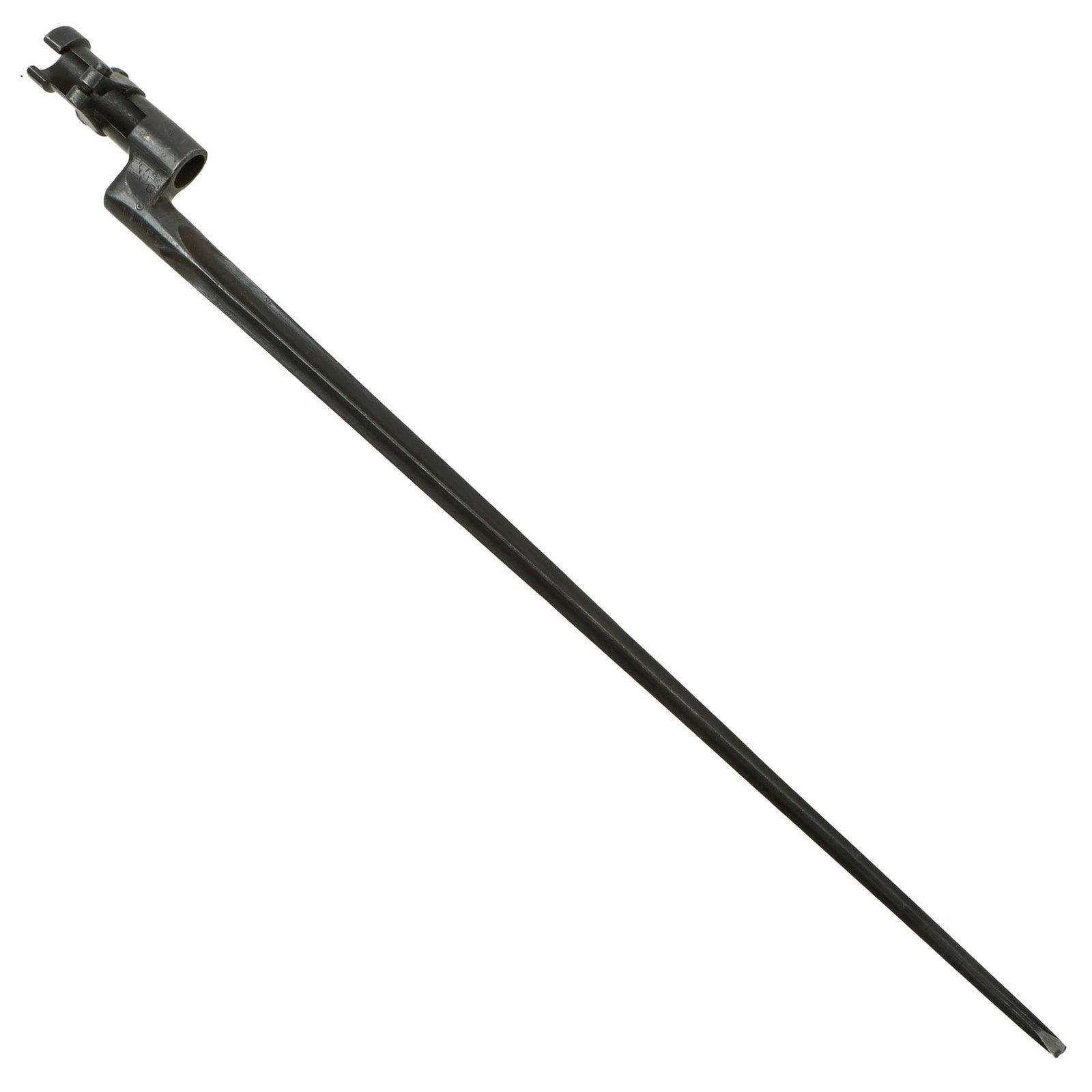 Original Imperial Russian M1891 Mosin-Nagant Socket Bayonet with Lock Ring - Serial 39061