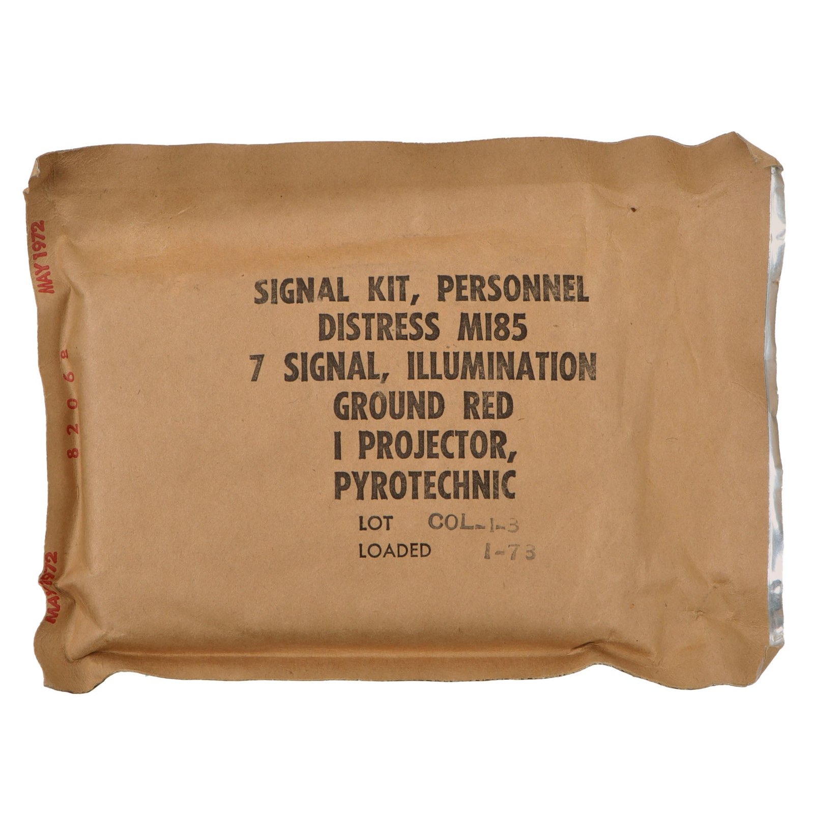 Original U.S. Vietnam War Penflare Set in Original Packaging - Dated January 1973