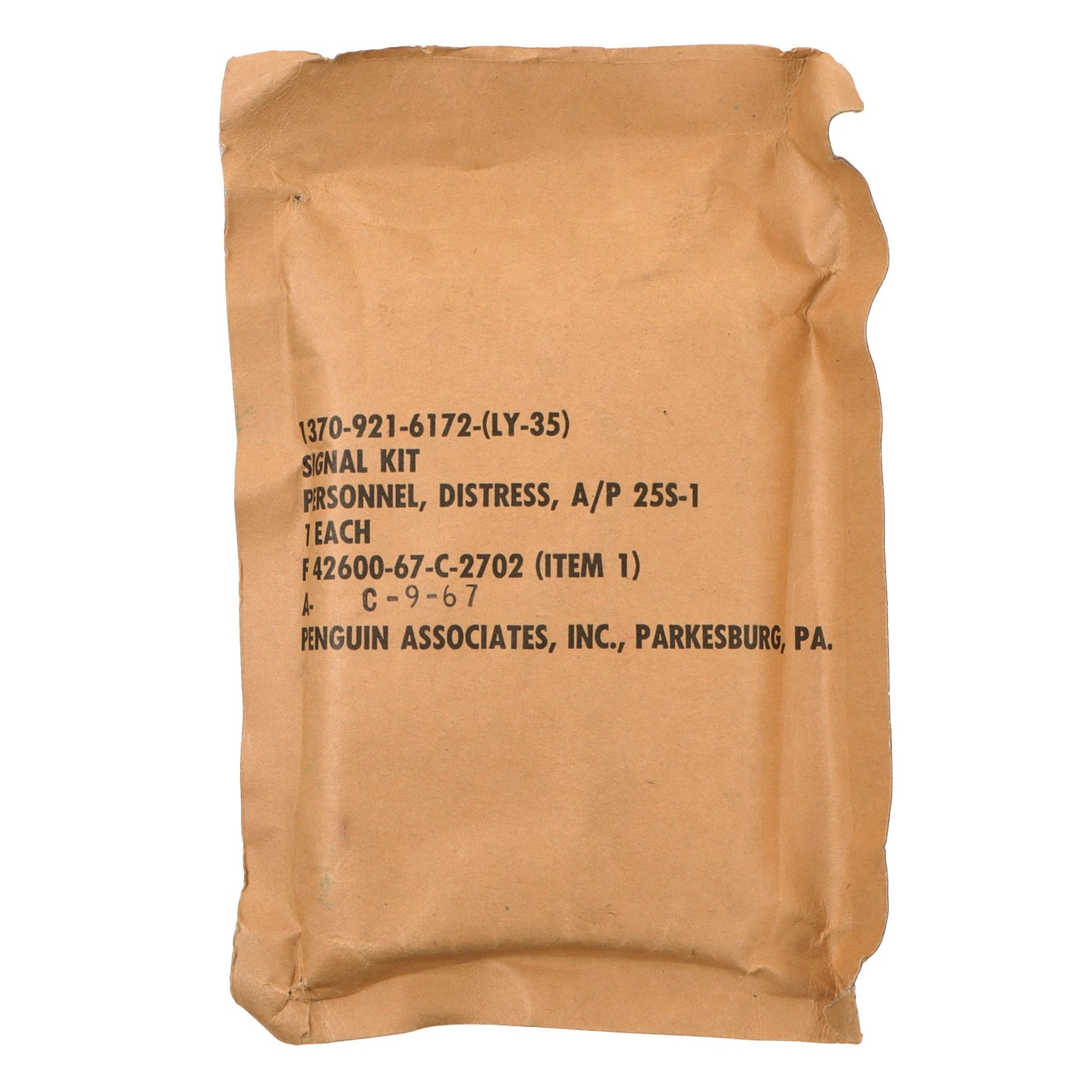 Original U.S. Vietnam War Penflare Set in Original Packaging - Dated September 1967