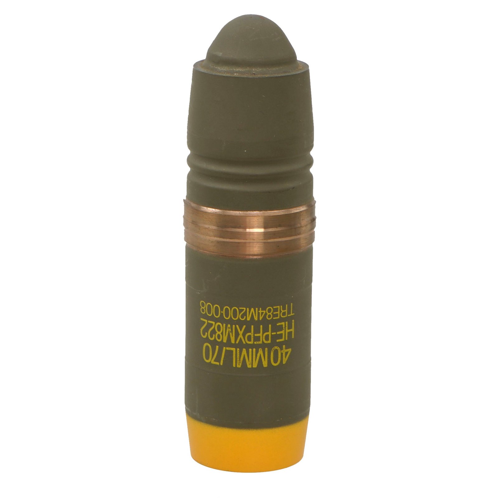 Original U.S. Vietnam War Inert NOS 40mml/70 Projectile for the Bofors 40 mm Automatic Gun L/70