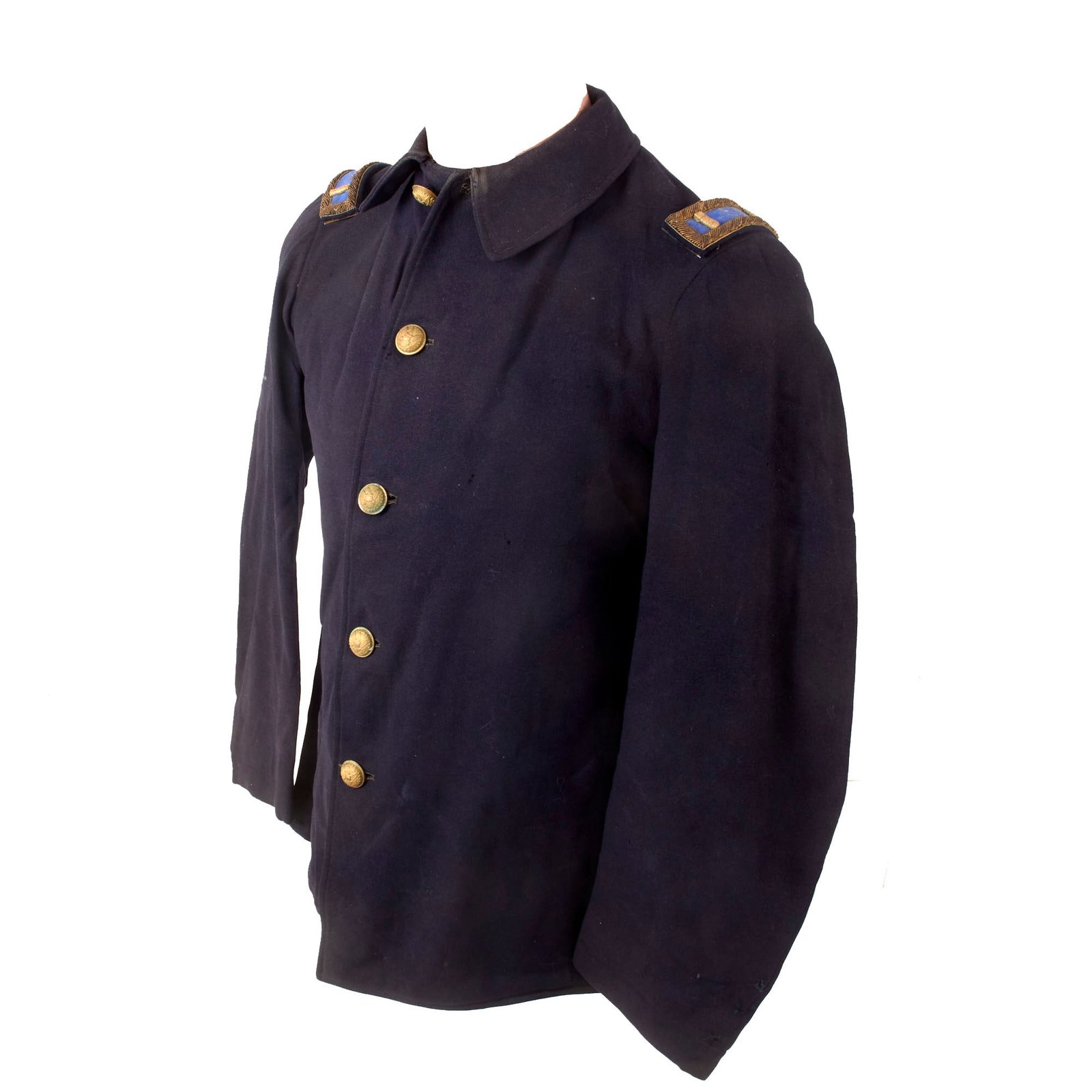 Original U.S. Indian Wars Infantry Officer’s M1883 Sack Coat / Fatigue Blouse with 2nd Lieutenant Shoulder Boards - Rare