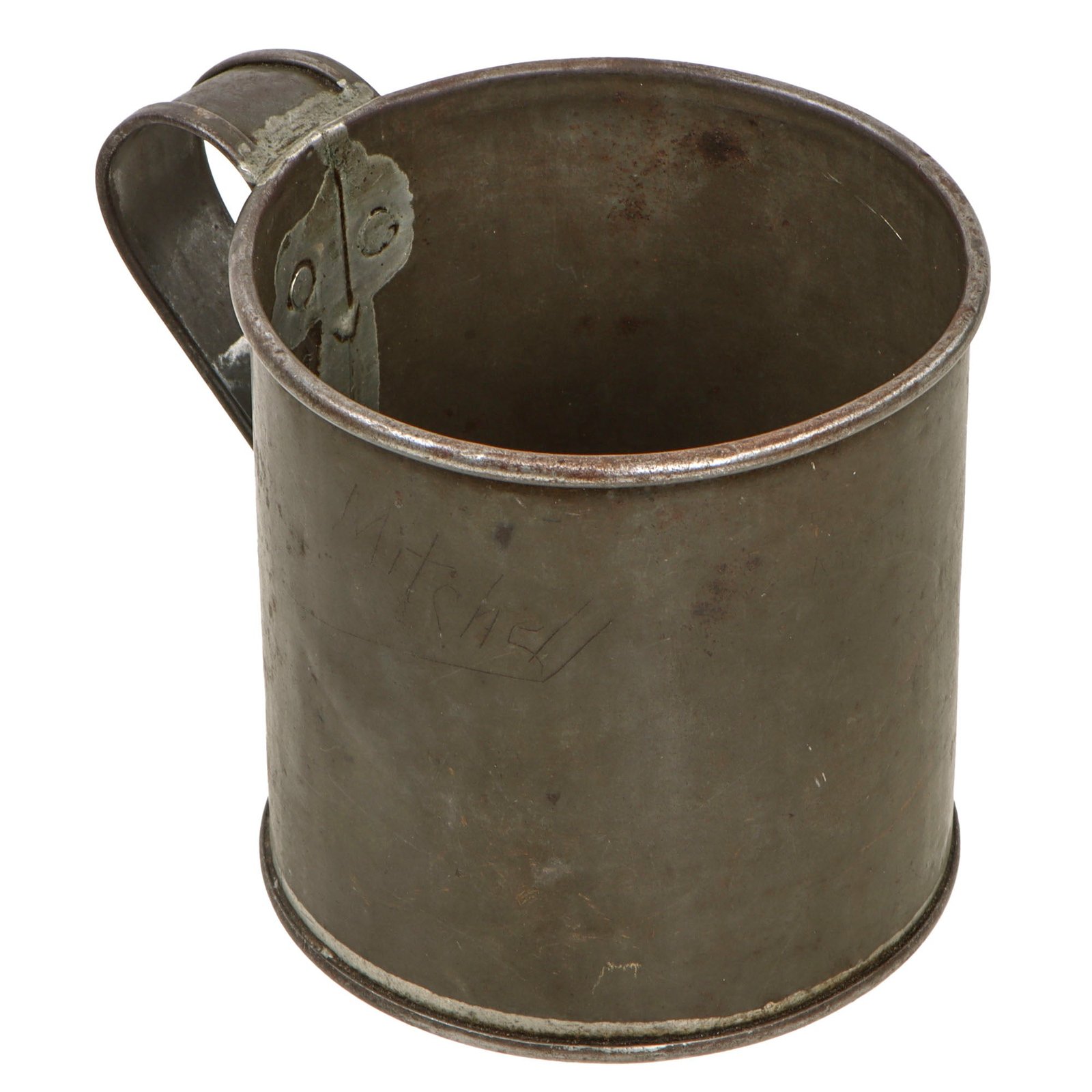 Original U.S. Indian Wars Era Rare US Marked M1874 Cup