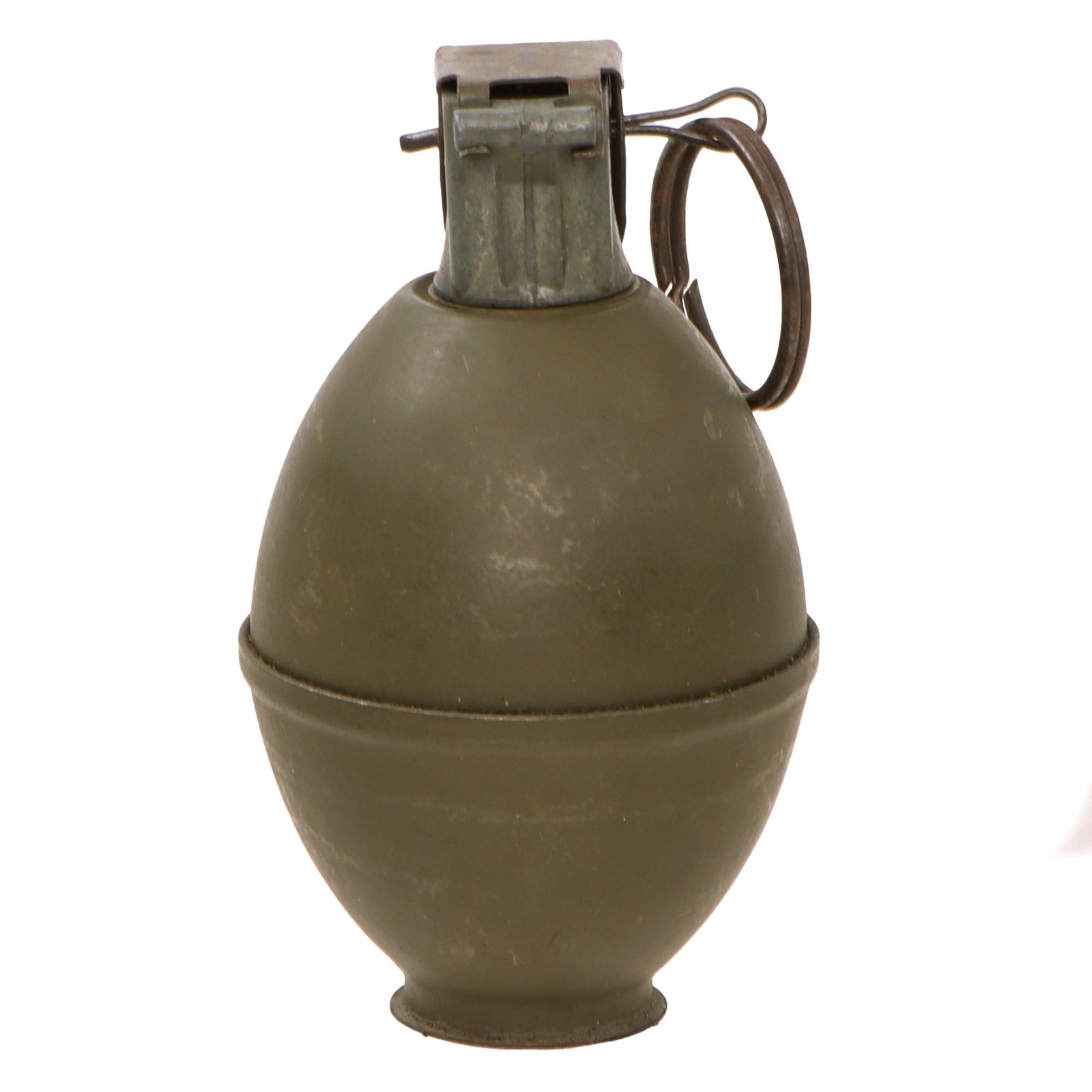 Original U.S. Korean War Vietnam War Rare M26 Lemon Grenade with M213 Fuze - Inert