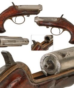 Original U.S. Williamson Patent .41 Caliber Rimfire and Percussion Single Shot Derringer by Moore Firearms Co. Serial 7048 - Circa 1866-1870
