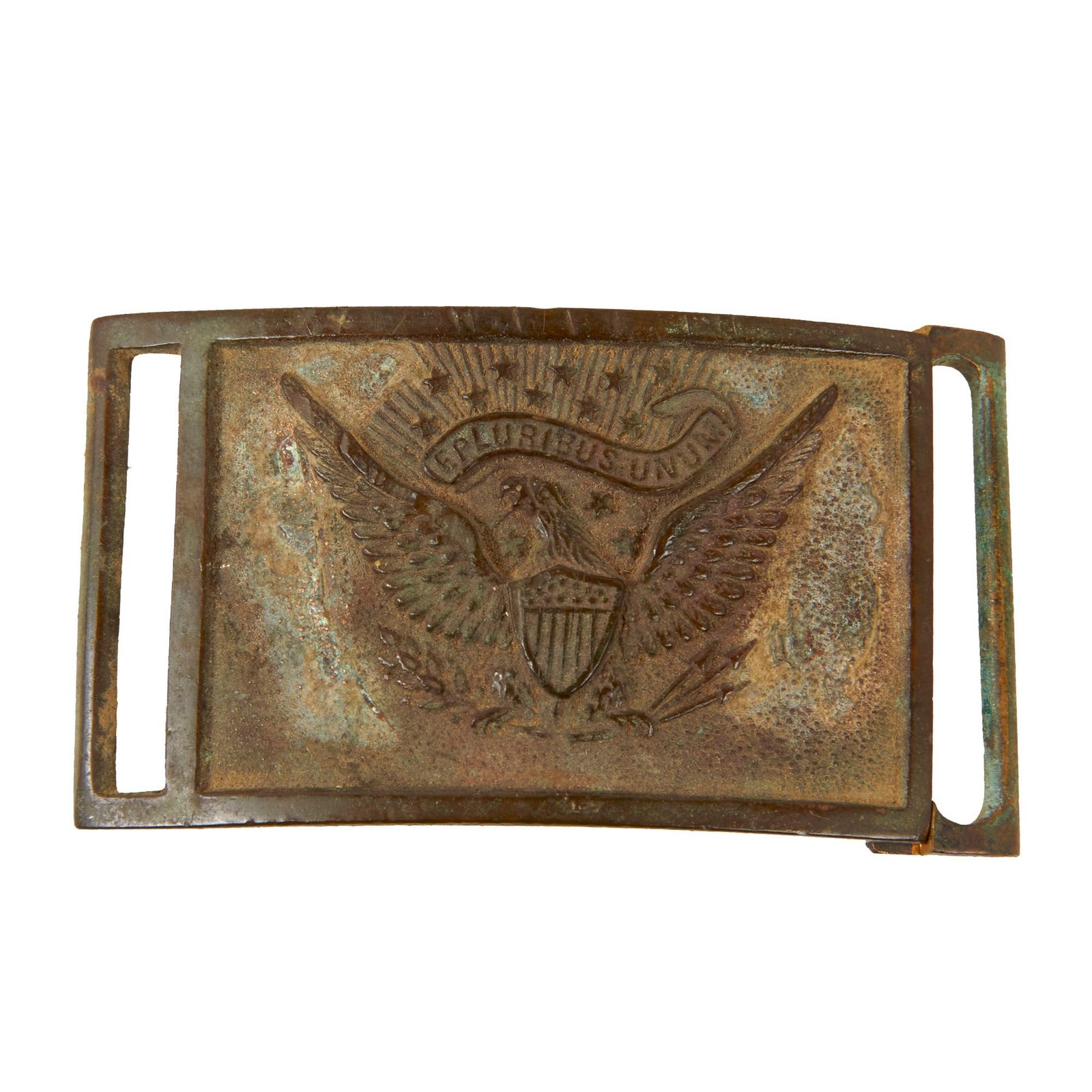 Original U.S. Civil War M-1851 Regulation Belt Buckle - Ex-Rosensteel Collection - Recovered at Gettysburg
