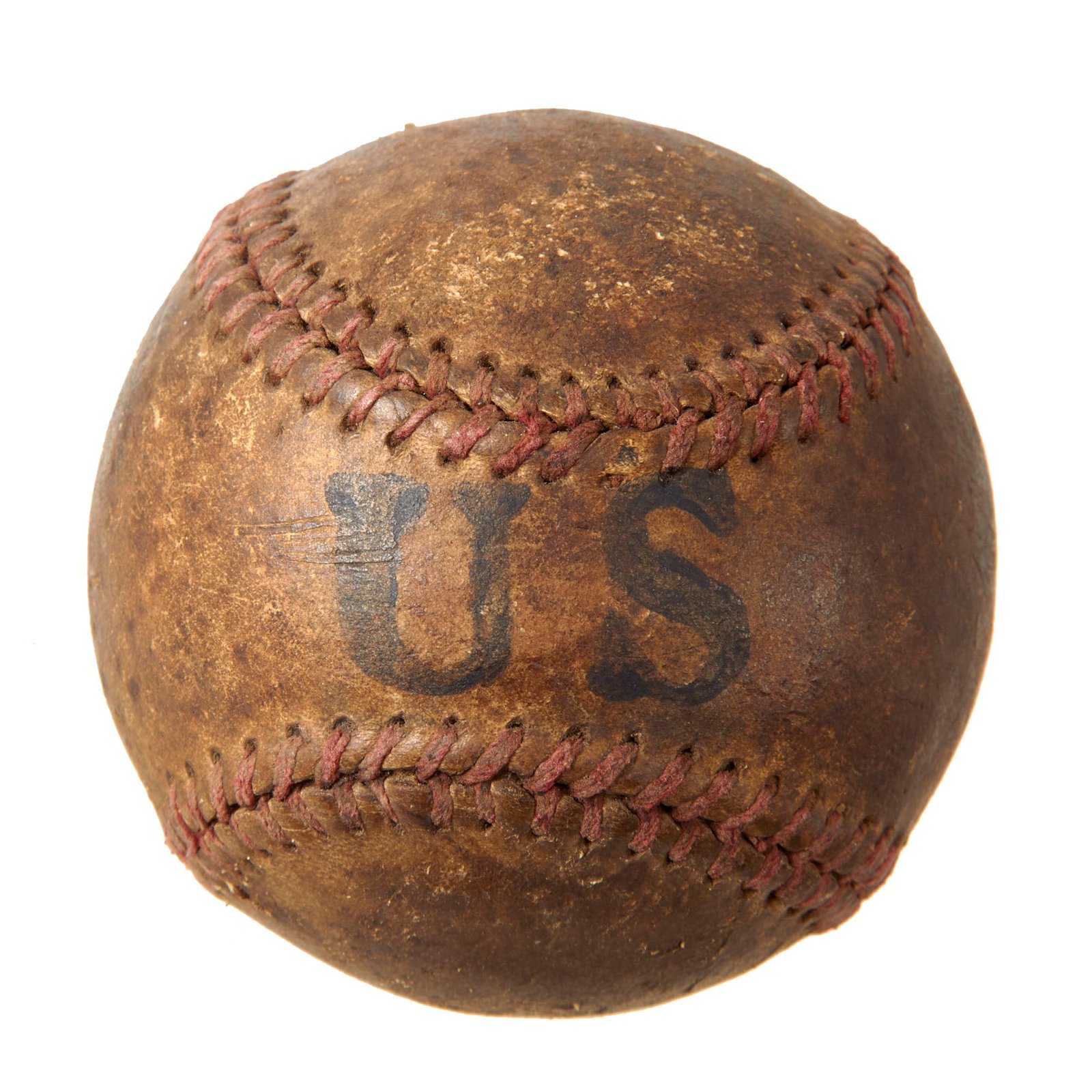 Original U.S. WWII Army Issue Baseball Marked US