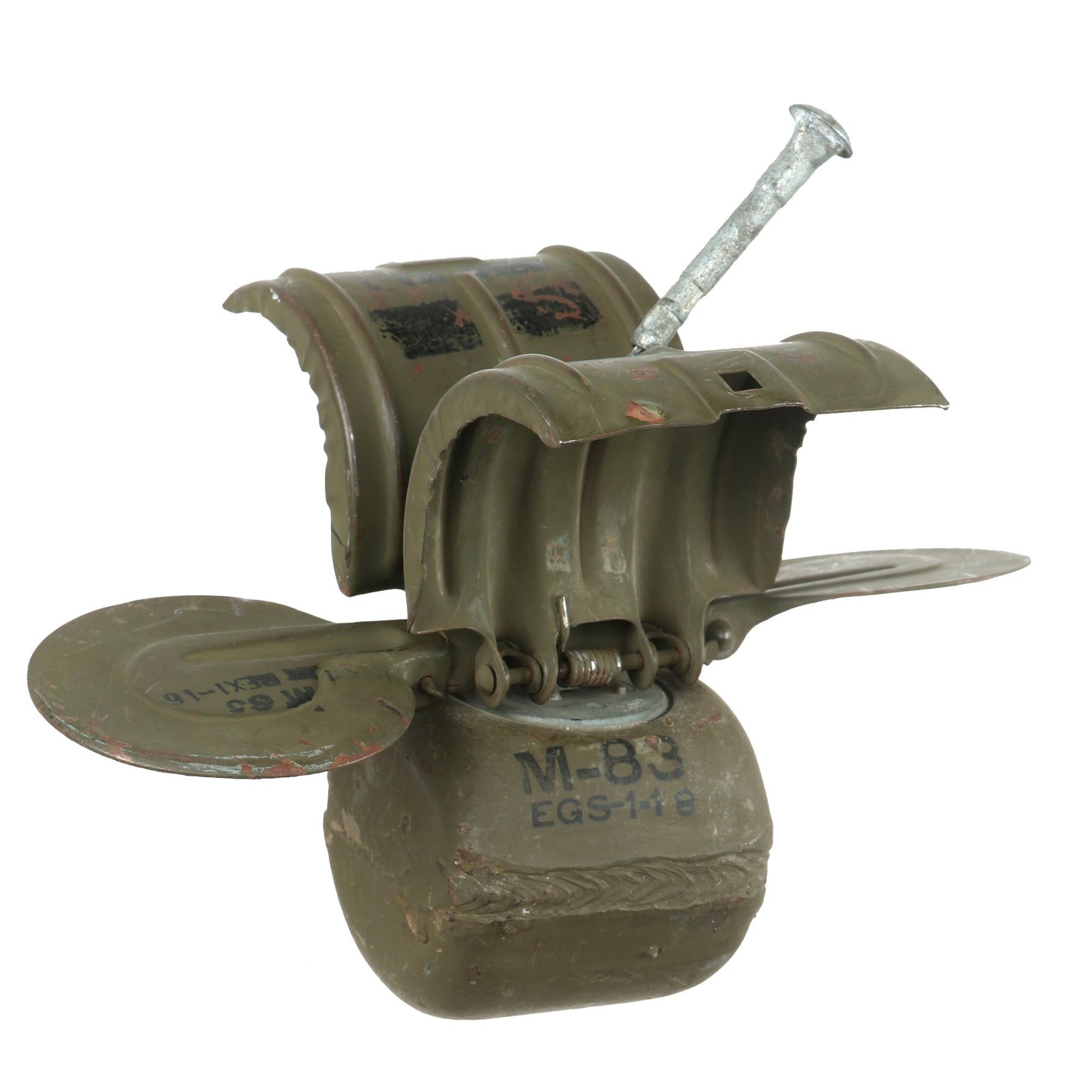 Buy Original U.S. M83 Butterfly Bomb Copy of German WWII Splitterbombe SD-2 - INERT | Original Firearms Antique For Sale