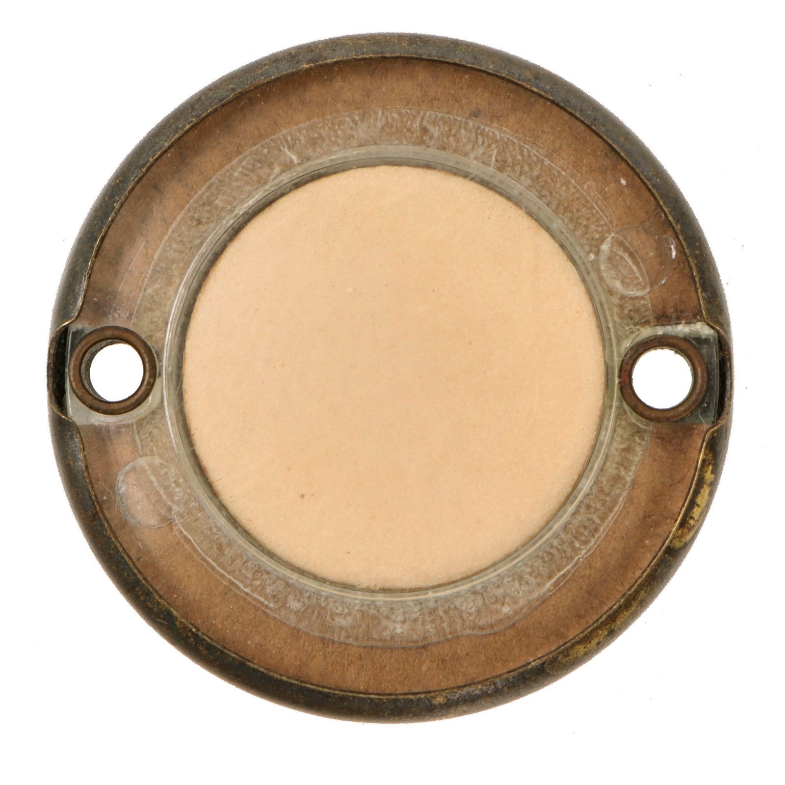 Original U.S. WWII Paratrooper D-Day Normandy Invasion Tie On Luminous Disc Helmet Marker - No Clip