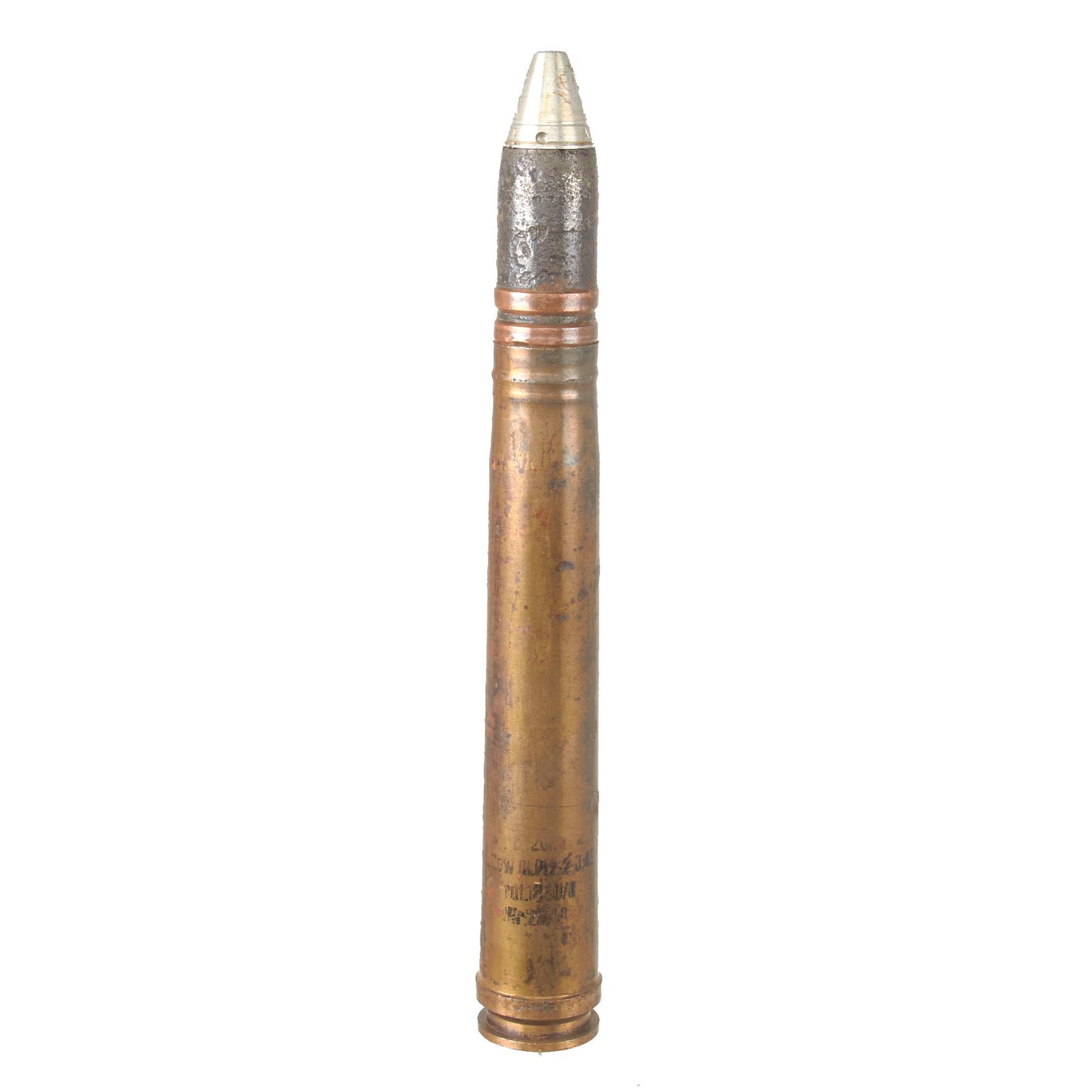 Buy Original German WWII Inert 3.7cm Flak 18 Anti-Aircraft Round - Dated 1944 | Original Firearms Antique For Sale