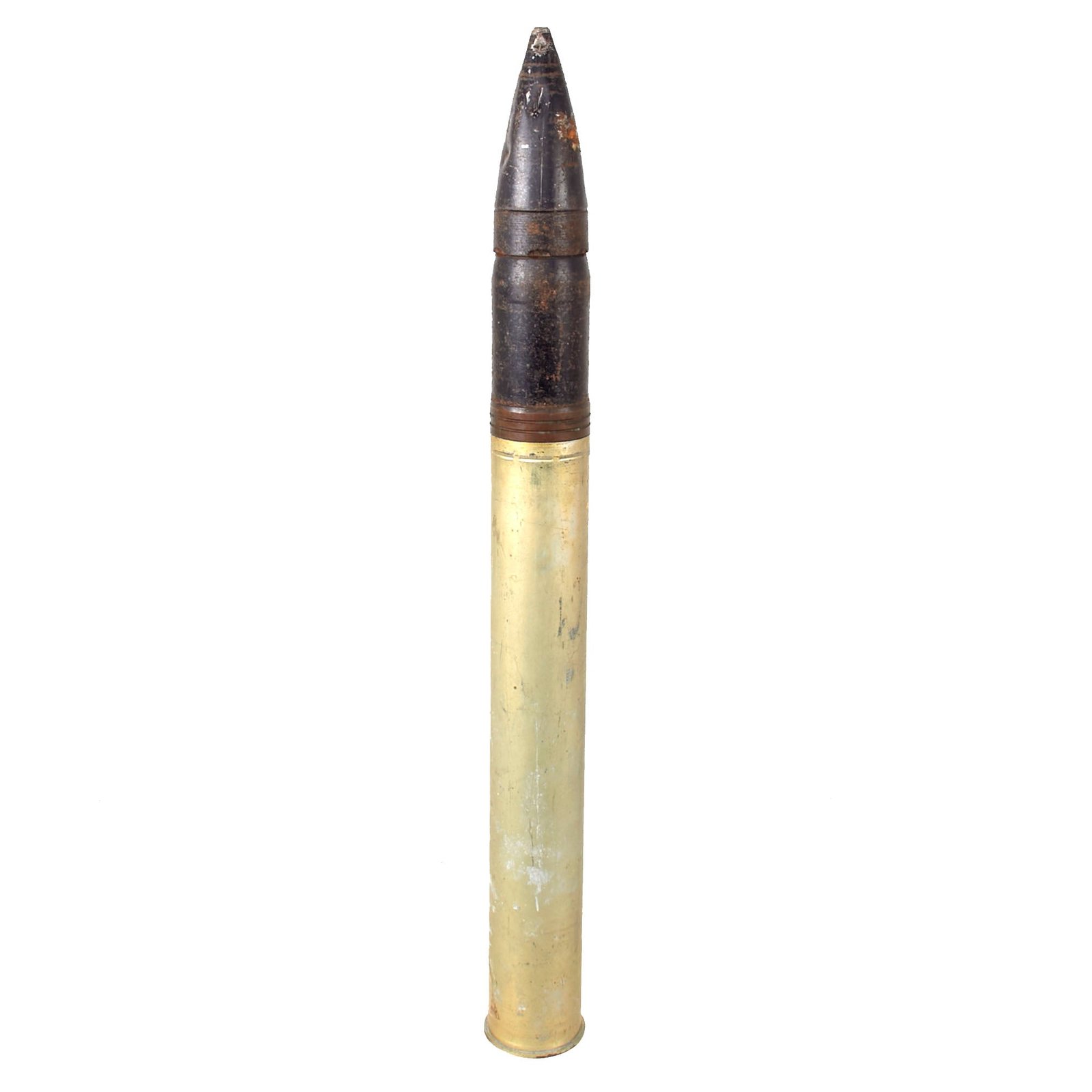 Buy Original U.S. WWII Era 76mm M42A1 Inert HE Projectile & Shell Casing for the 76mm Gun M1 - Dated 1944 | Original Firearms Antique For Sale