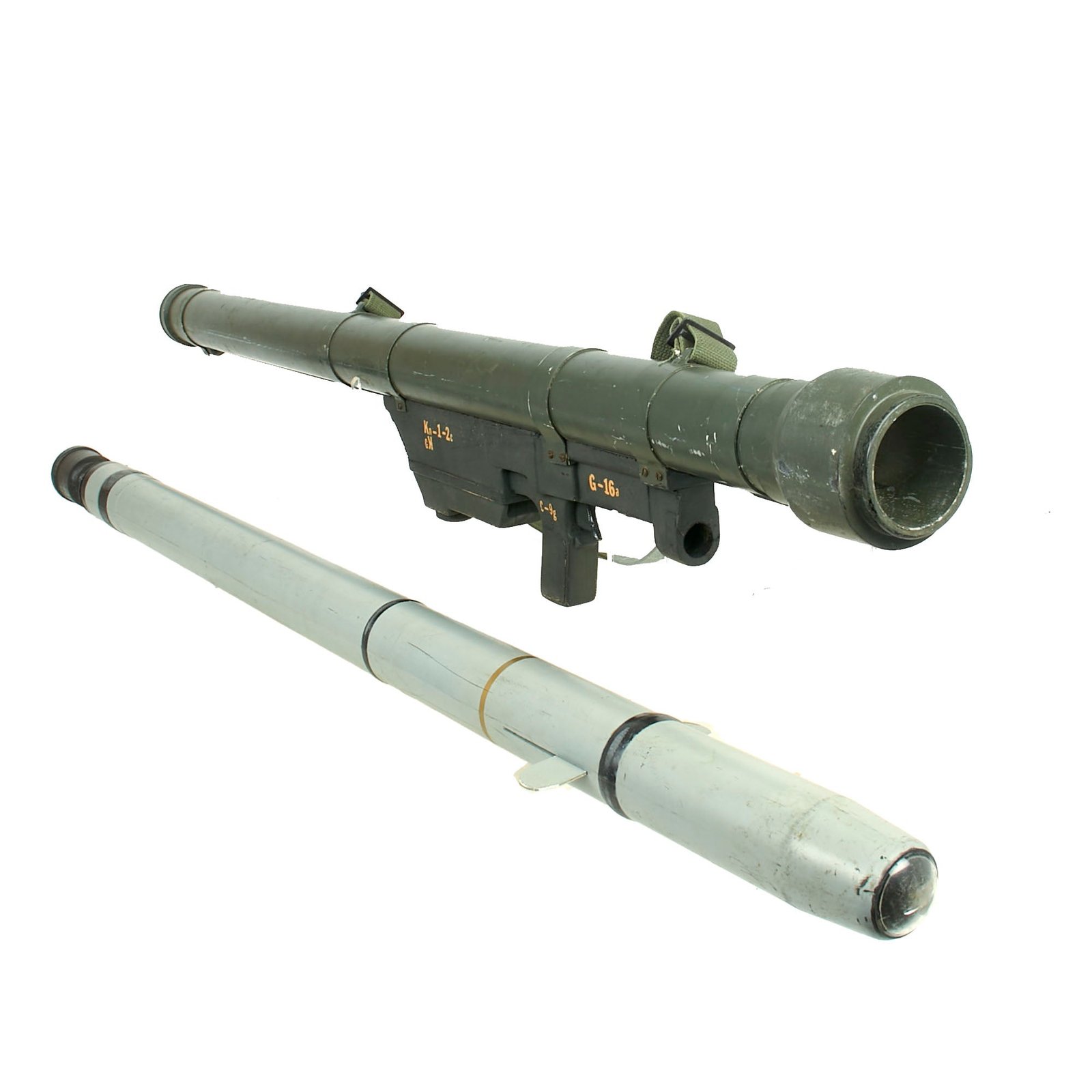 Buy Original U.S. Cold War Scarce 9K32 Strela-2 SA-7 Grail Inert Familiarization Model with Dummy Missile | Original Firearms Antique For Sale