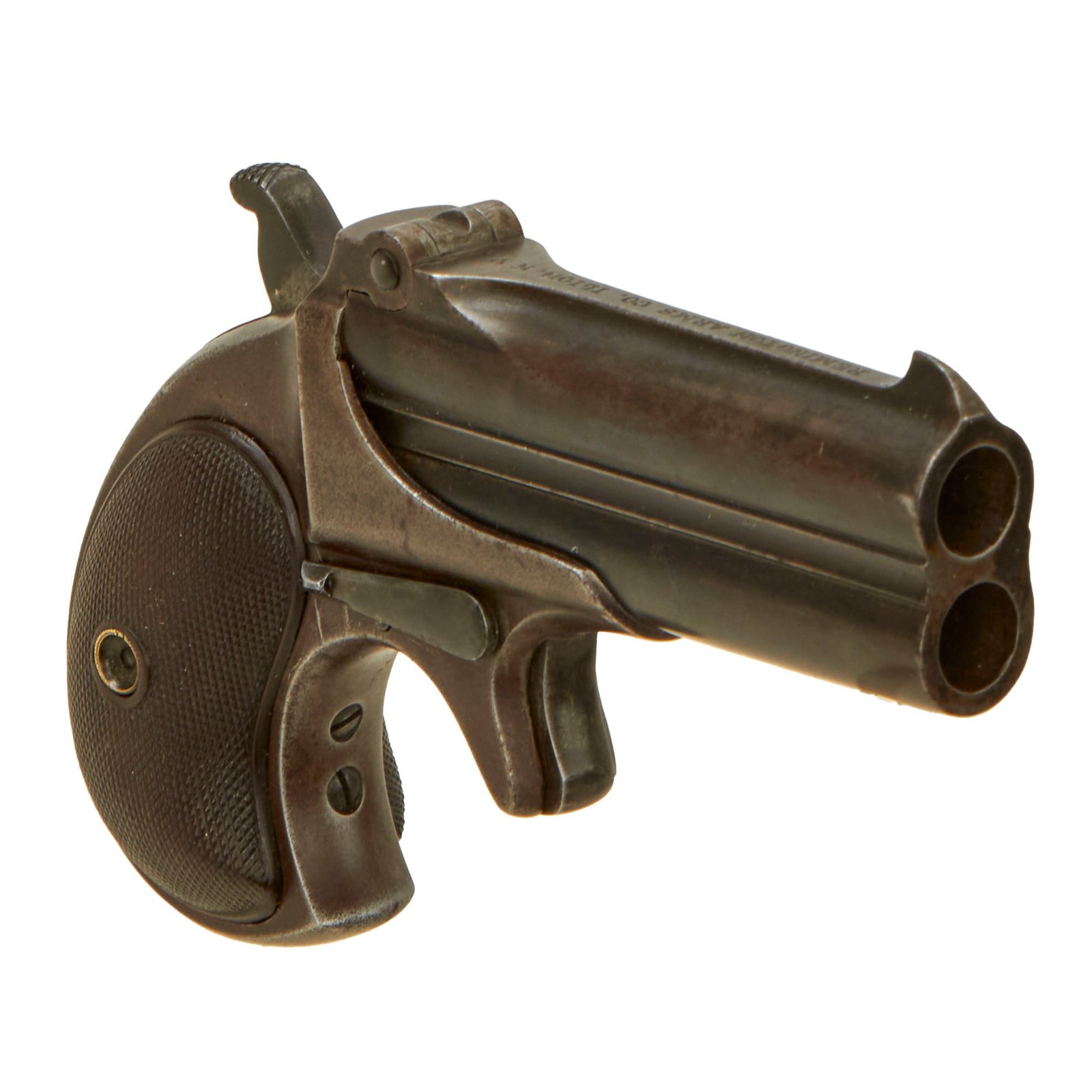 Buy Original U.S. Remington Model 95 .41 Rimfire Over & Under Pocket Pistol Serial 55 - circa 1888 | Original Firearms Antique For Sale